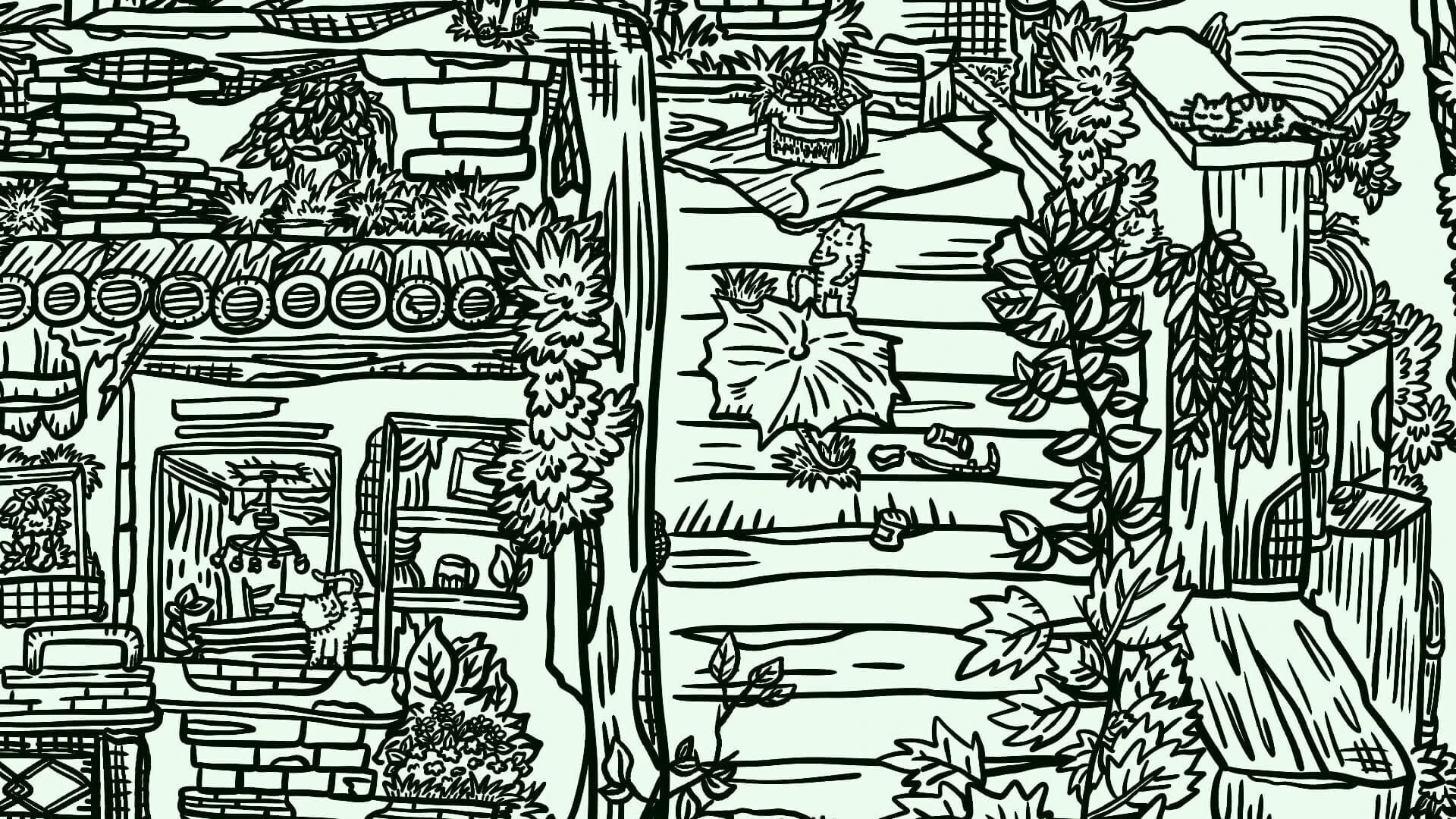 Hidden Cats In Old City Block screenshot 2