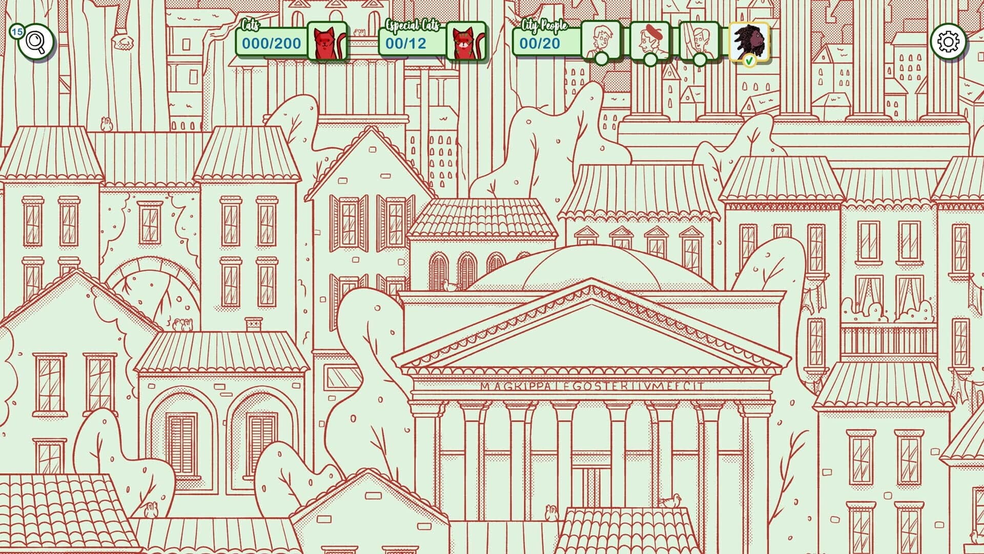 Hidden Cats in Rome screenshot 1
