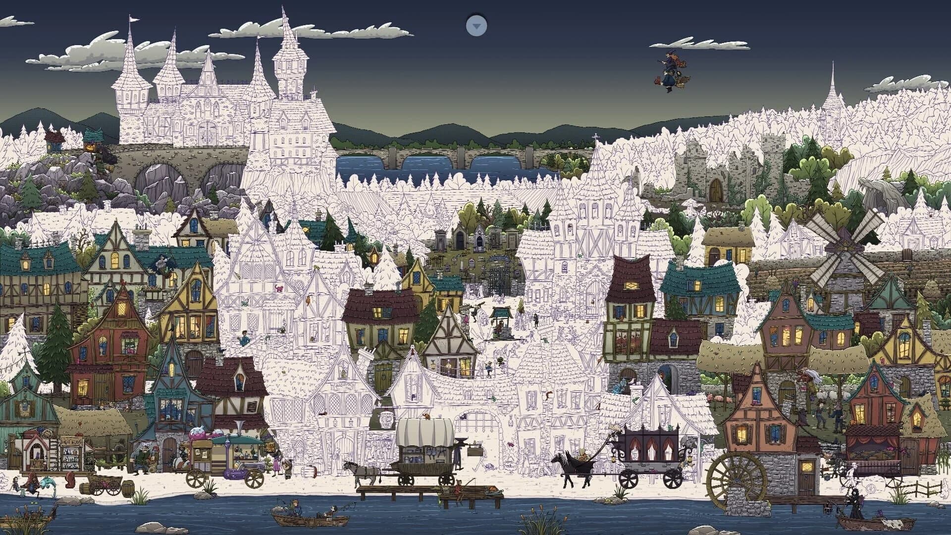 Hidden Cats in Spooky Village screenshot 1