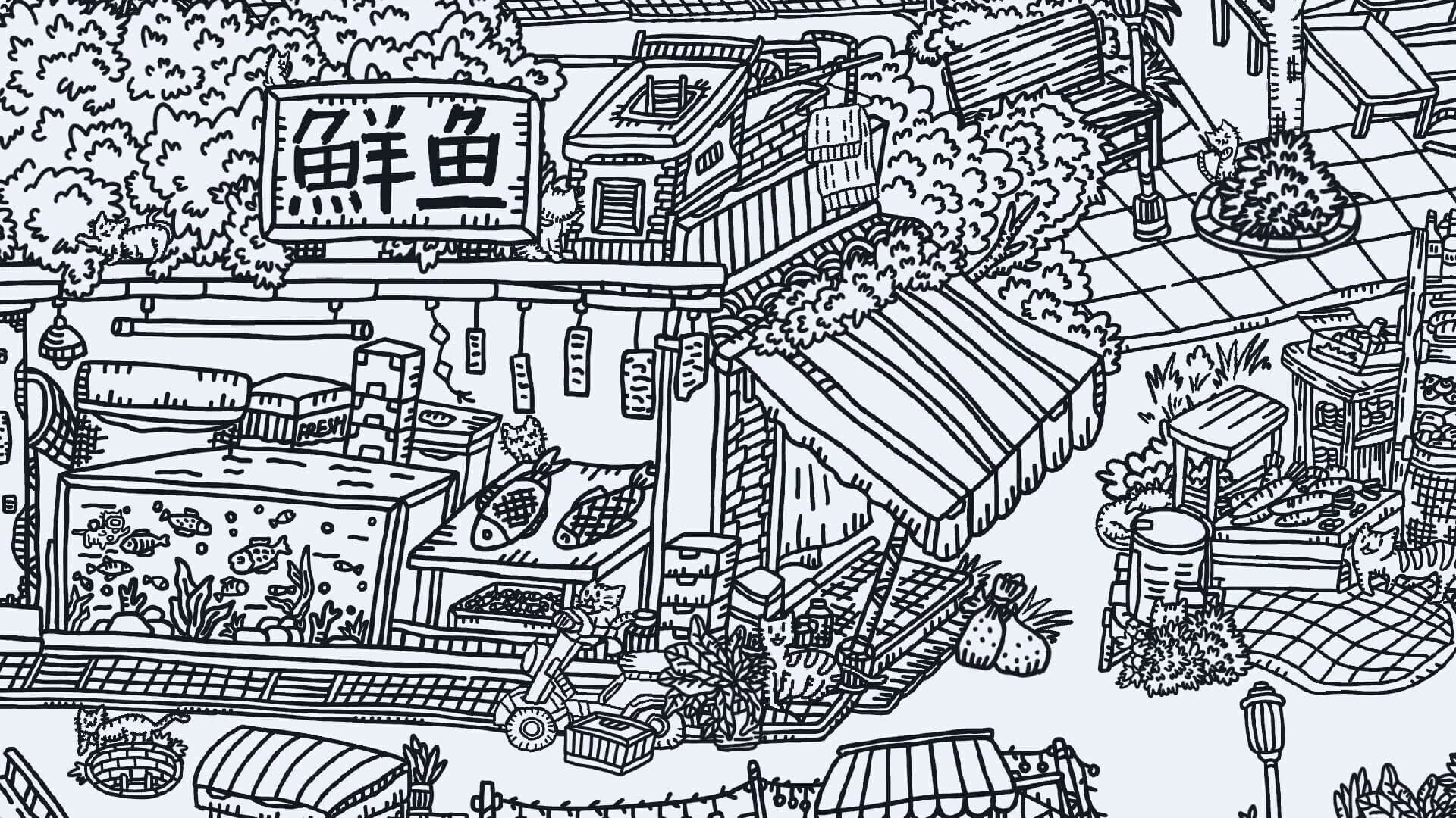 Hidden Cats In Street Market screenshot 1
