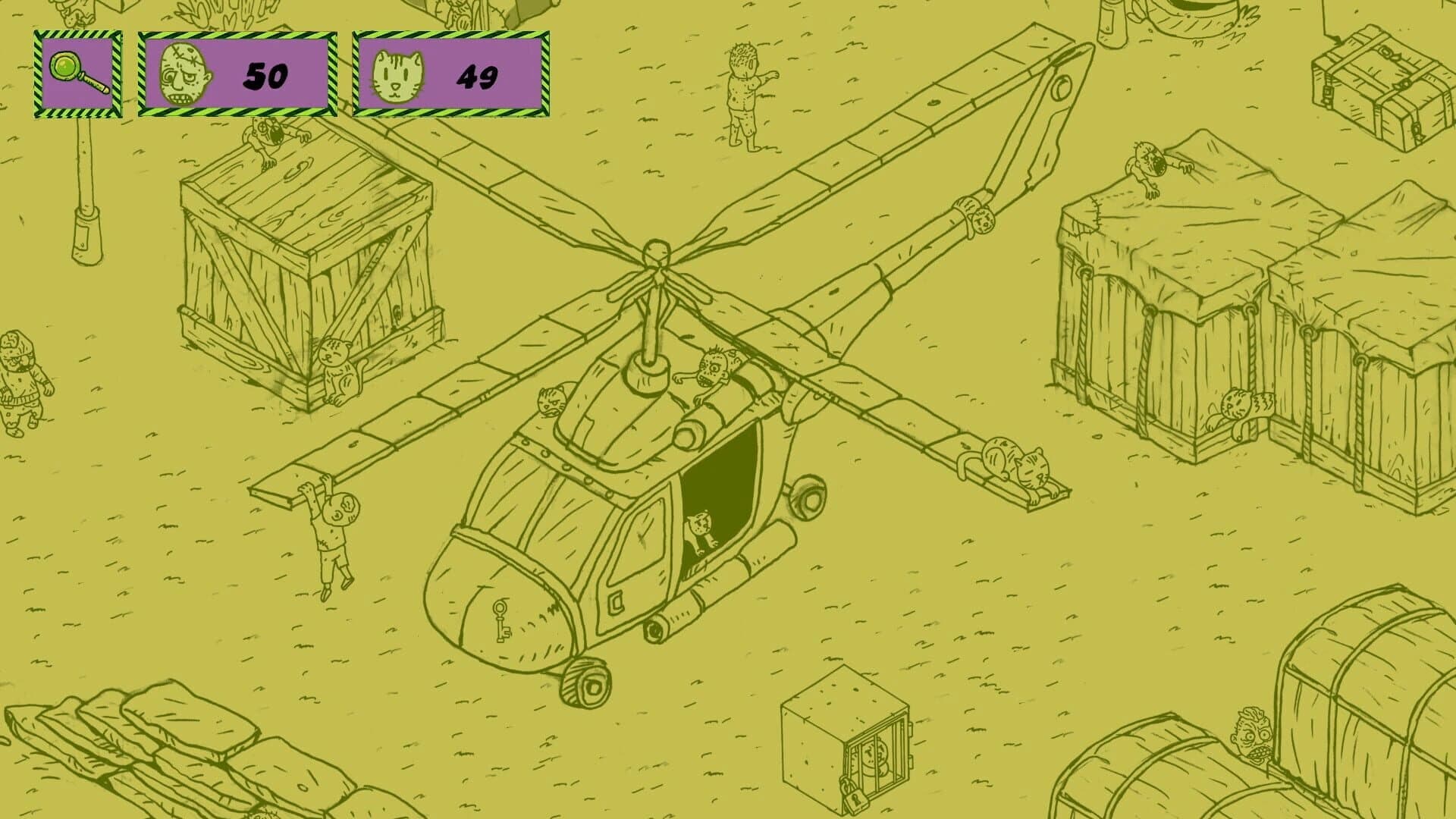 Hidden Cats vs. Zombies 3 screenshot 3