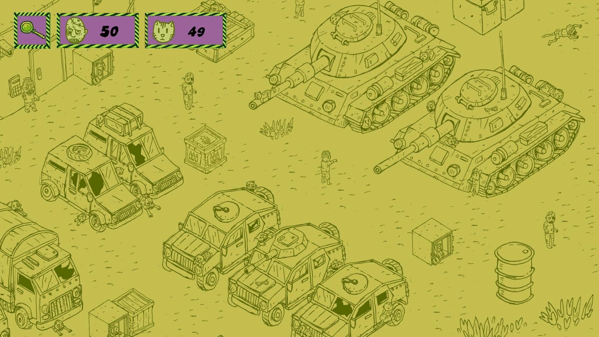 Hidden Cats vs. Zombies 3 screenshot 5