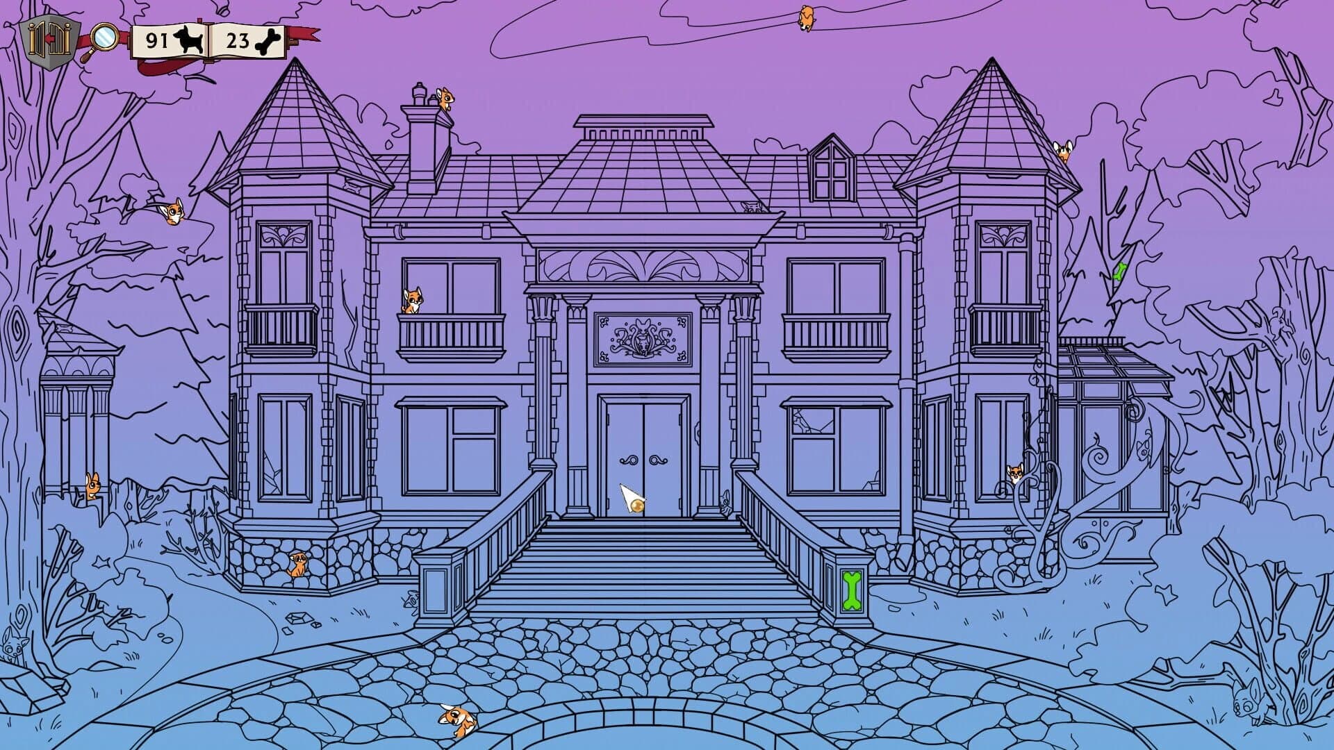 Hidden Corgi Mansion screenshot 5