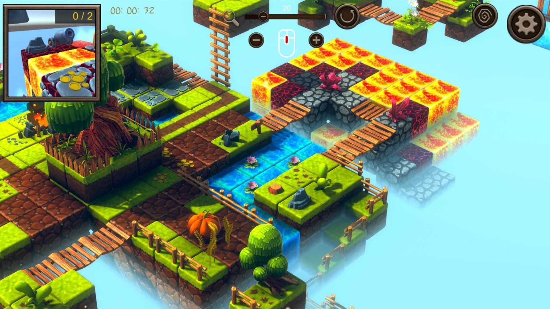 Hidden Cube World Top-Down 3D screenshot 4