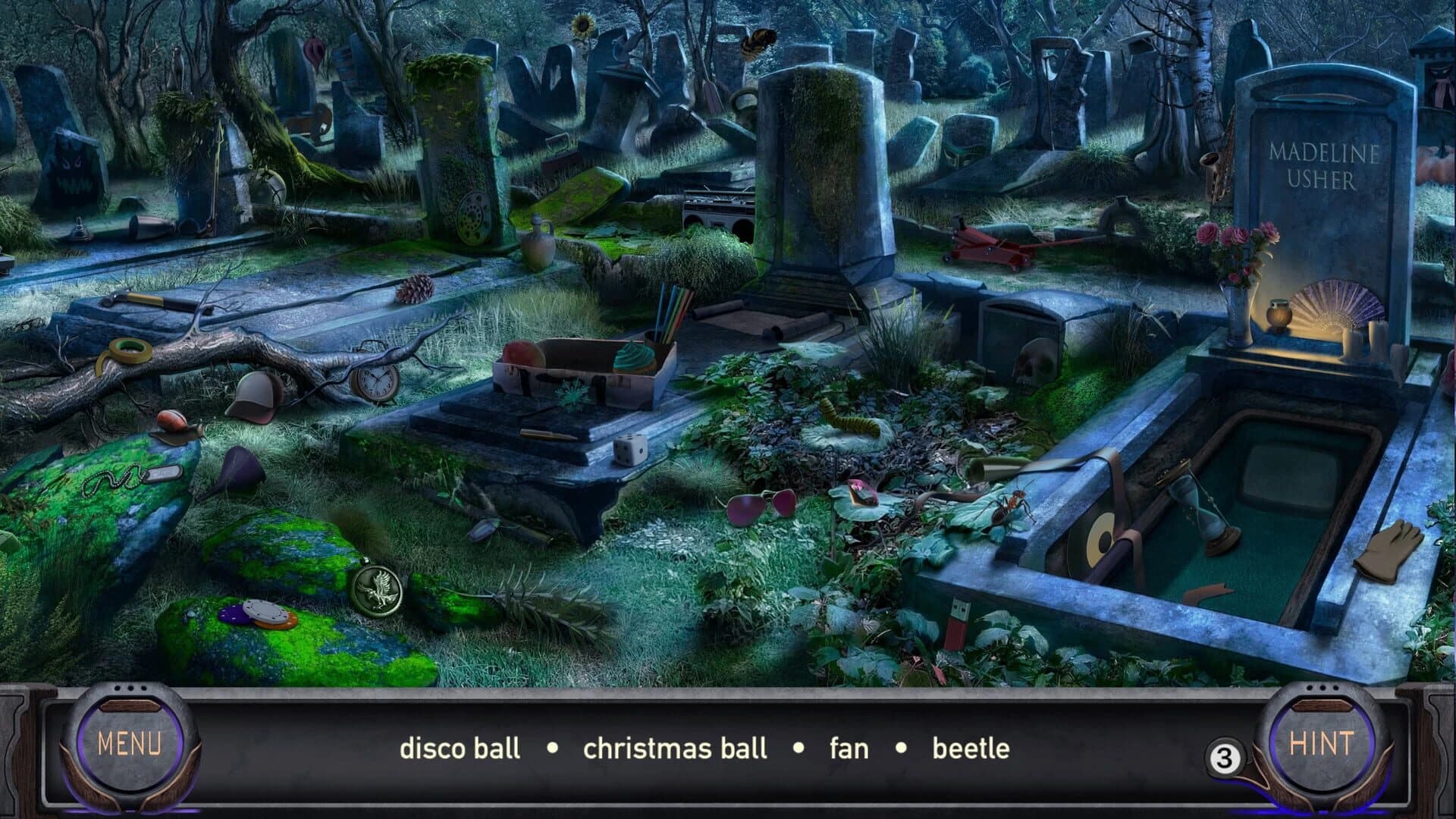 Hidden Objects with Edgar Allan Poe screenshot 1