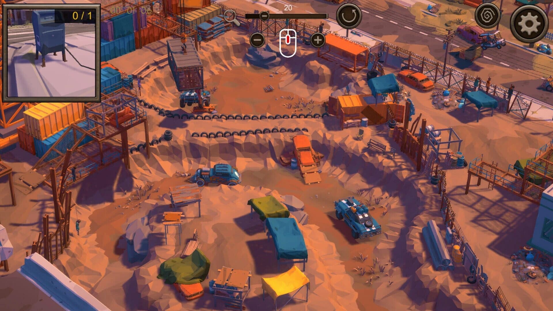 Hidden Post-Apocalyptic 3 Top-Down 3D screenshot 2
