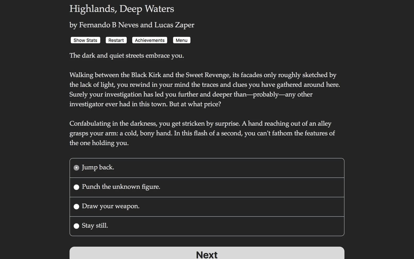 Highlands, Deep Waters screenshot 3