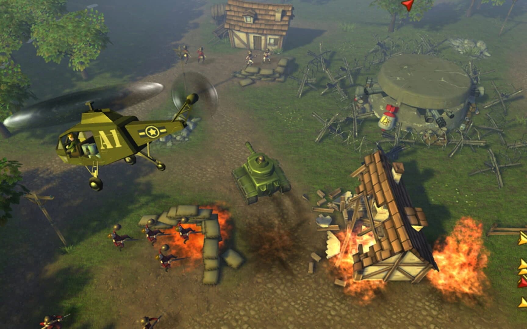 Hills of Glory 3D screenshot 1