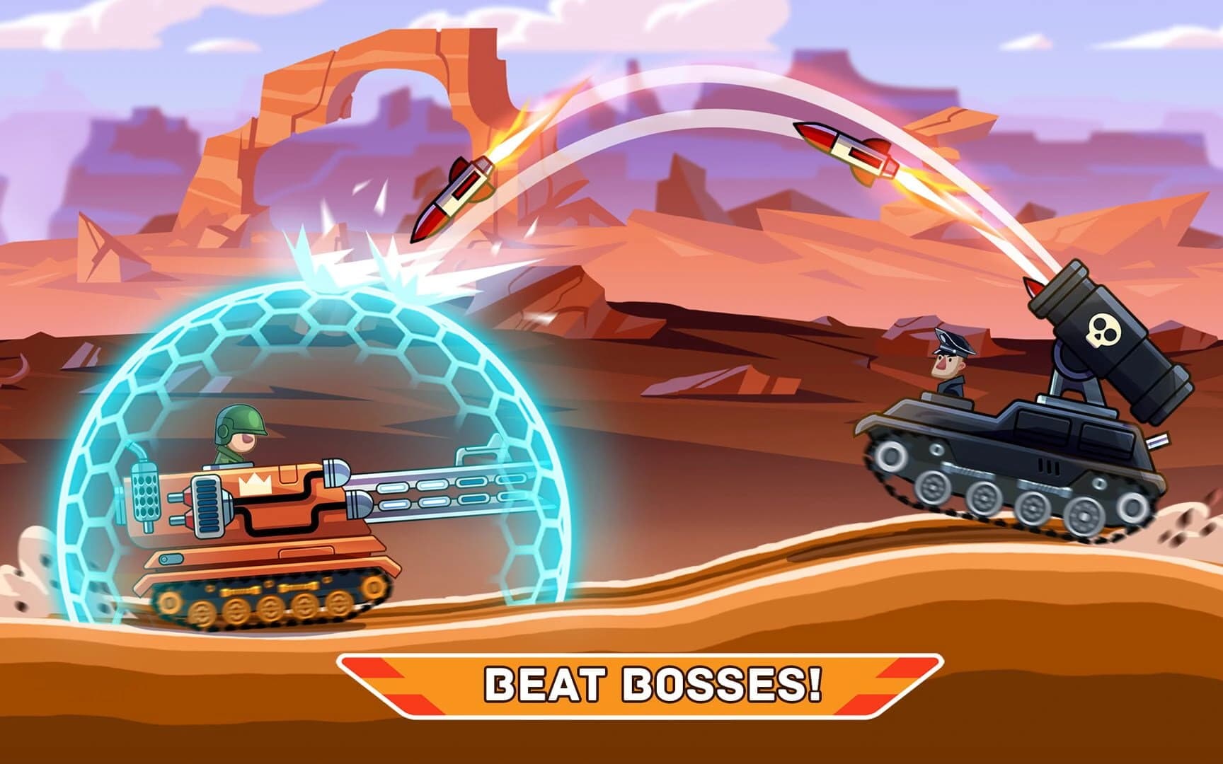 Hills of Steel screenshot 4
