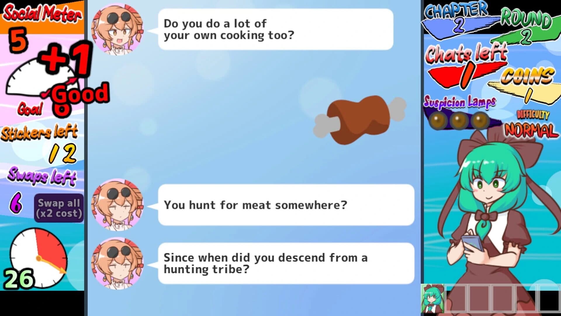 Hina-chan's Sticker Survival screenshot 4