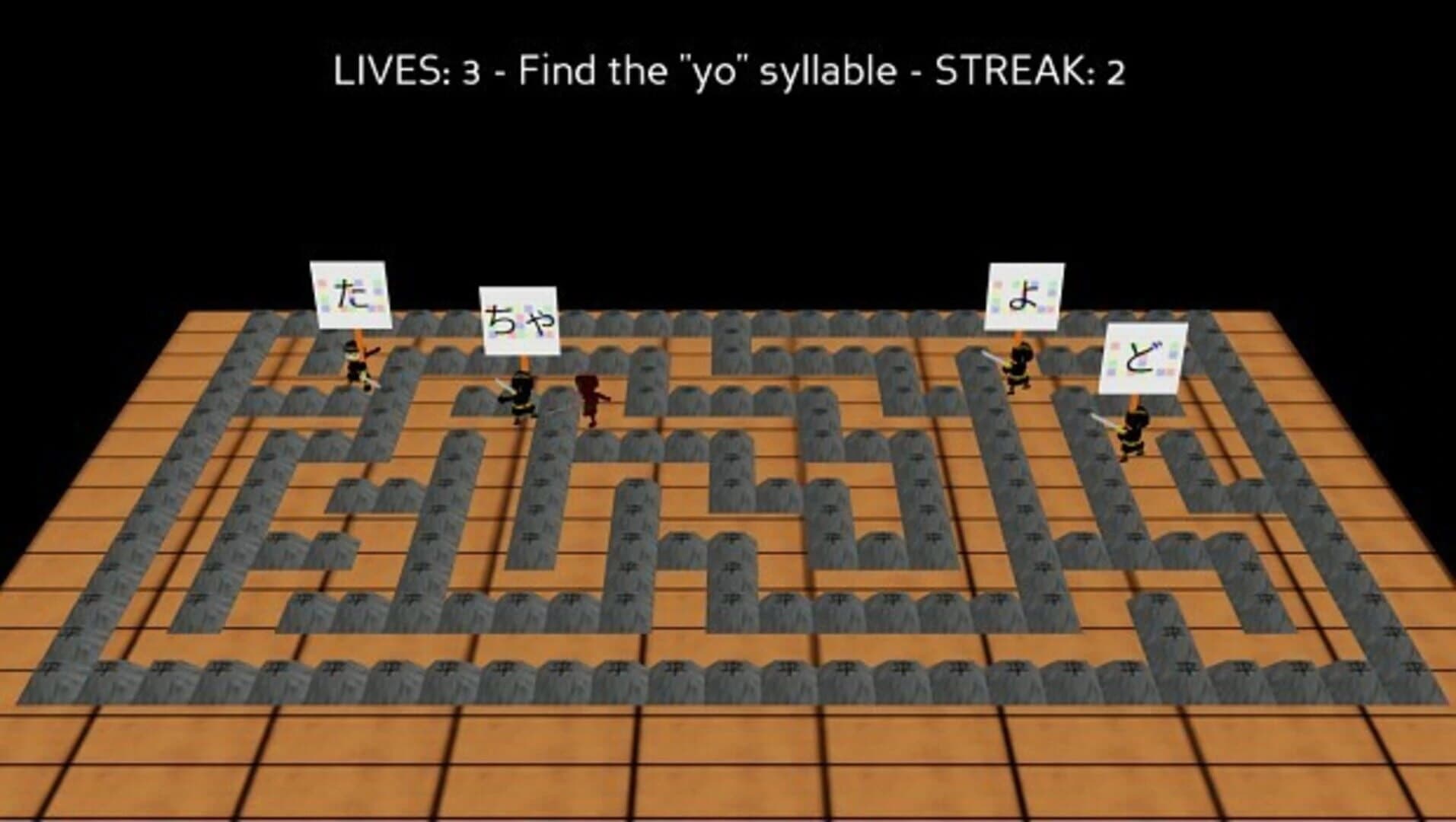Hiragana Katakana Ninja screenshot 3