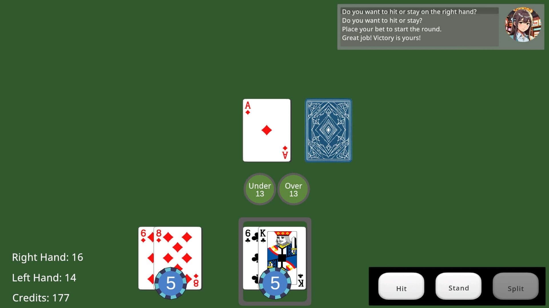 Hit and Stand Blackjack screenshot 3