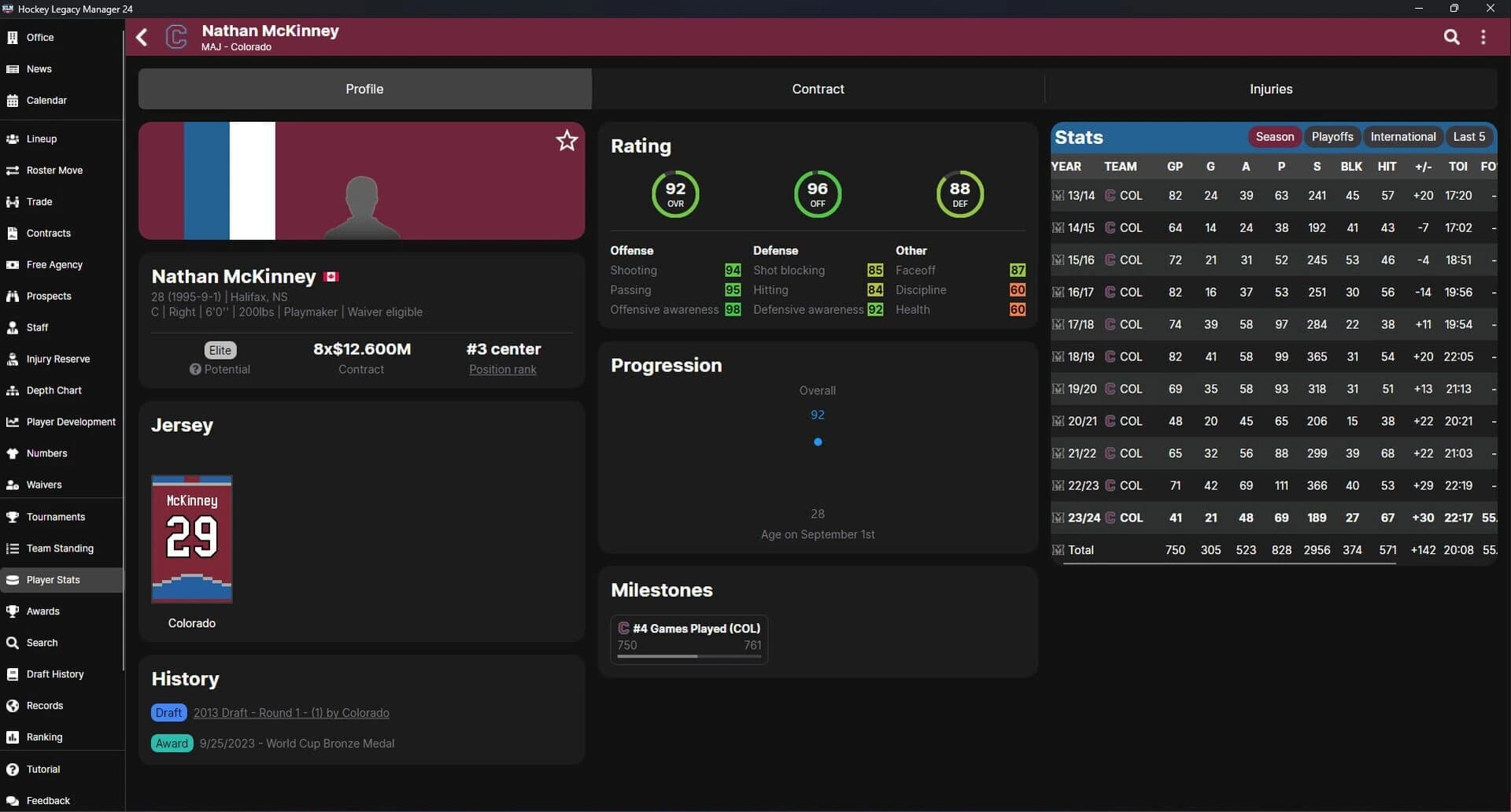 Hockey Legacy Manager 24 screenshot 4