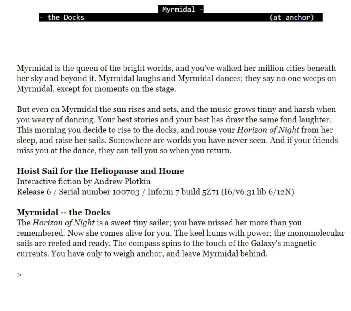 Hoist Sail for the Heliopause and Home screenshot 1