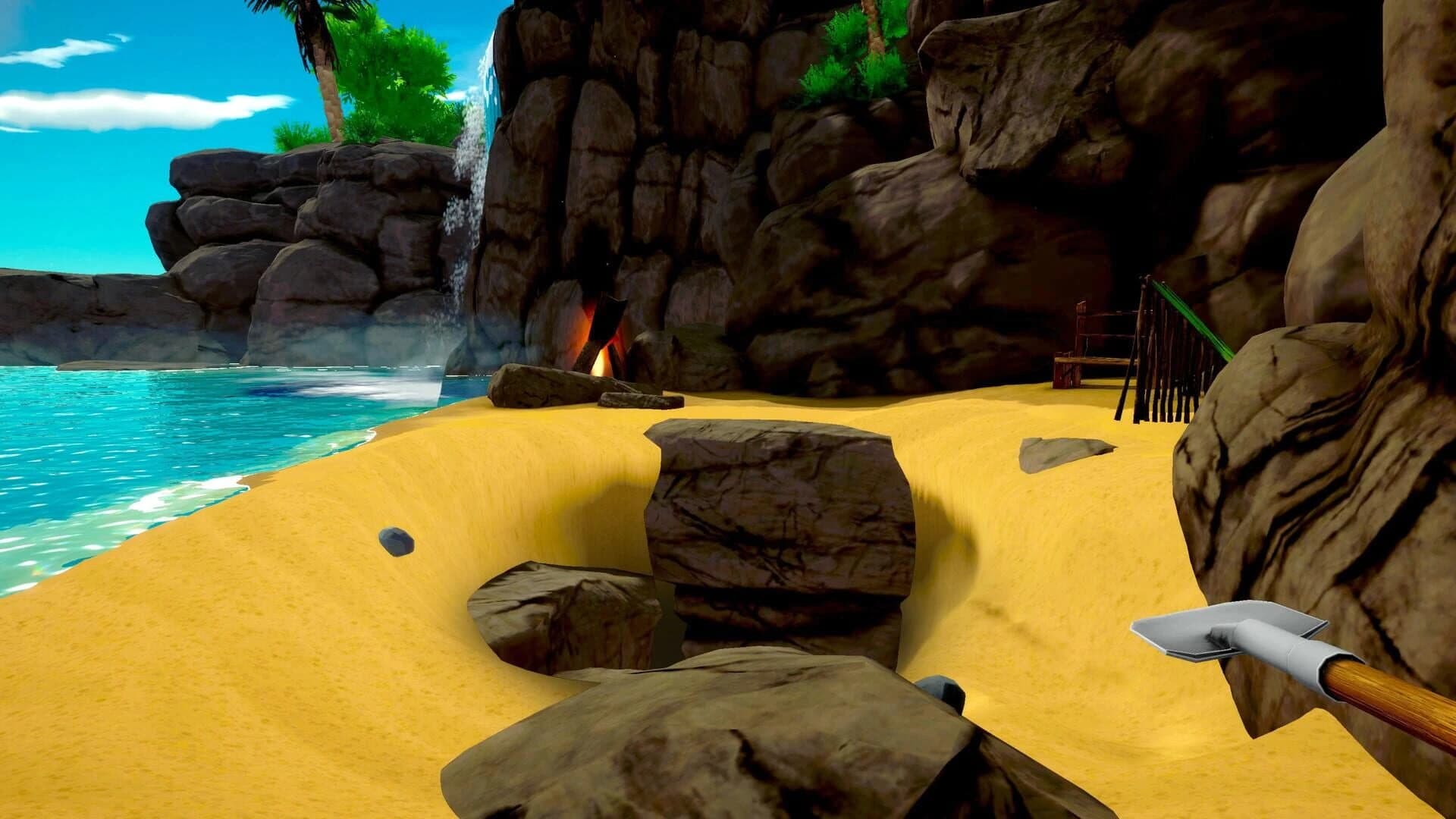 Hole Digging Beach Simulator screenshot 1