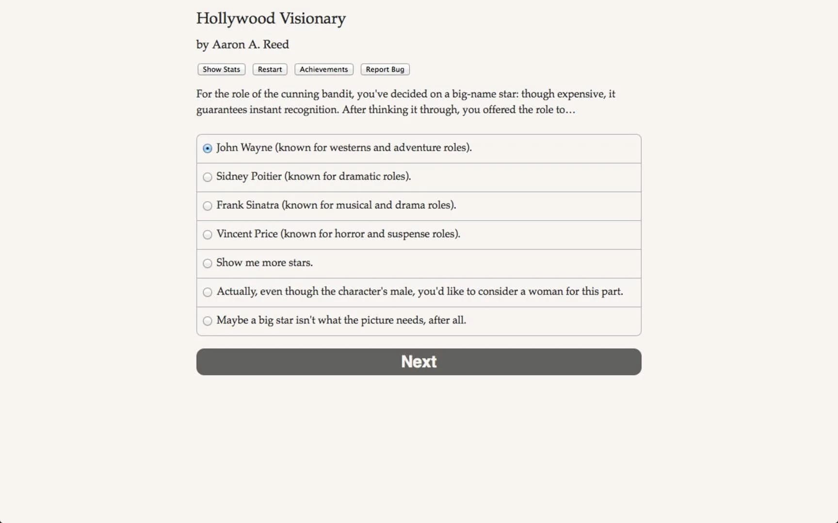 Hollywood Visionary screenshot 1