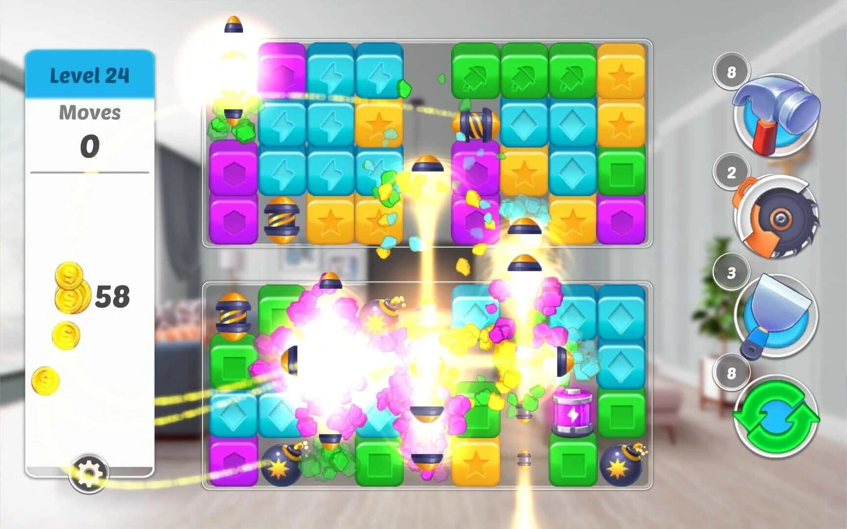 Home Designer: Makeover Blast screenshot 1