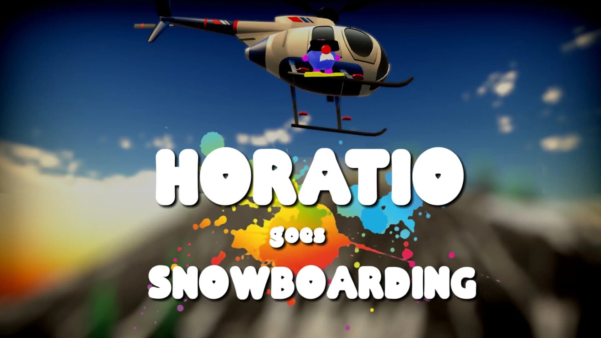 Horatio Goes Snowboarding screenshot 1