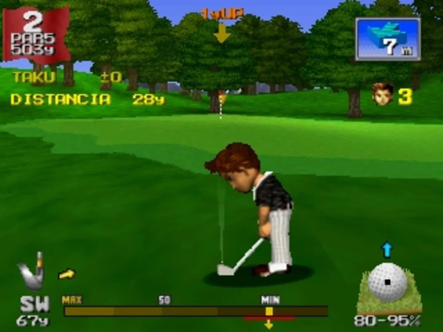 Hot Shots Golf screenshot 2