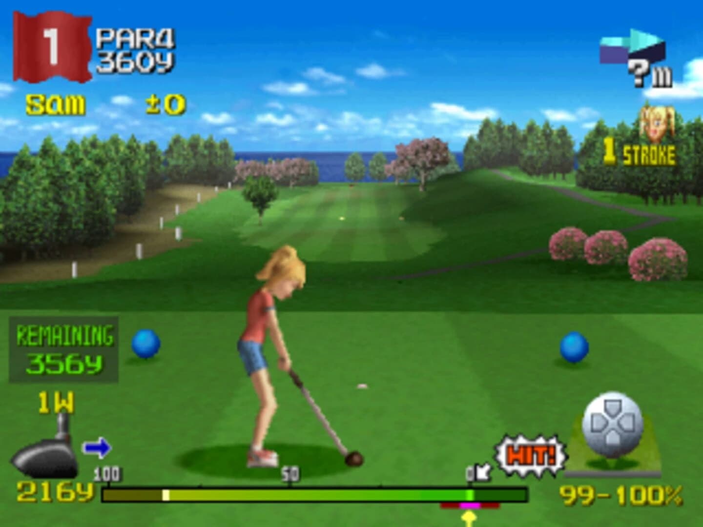 Hot Shots Golf 2 screenshot 3