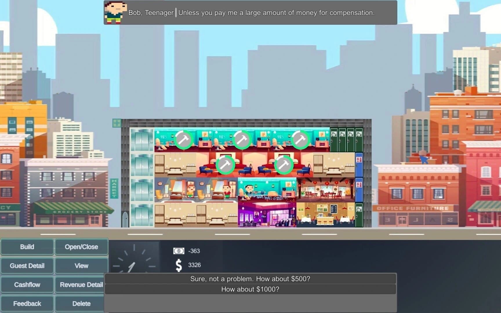 Hotel Manager Simulator screenshot 2