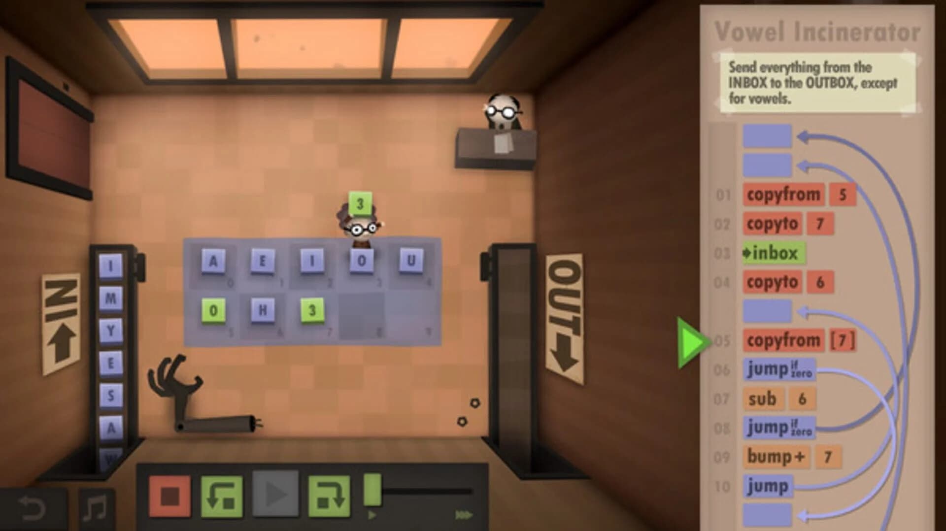 Human Resource Machine screenshot 4