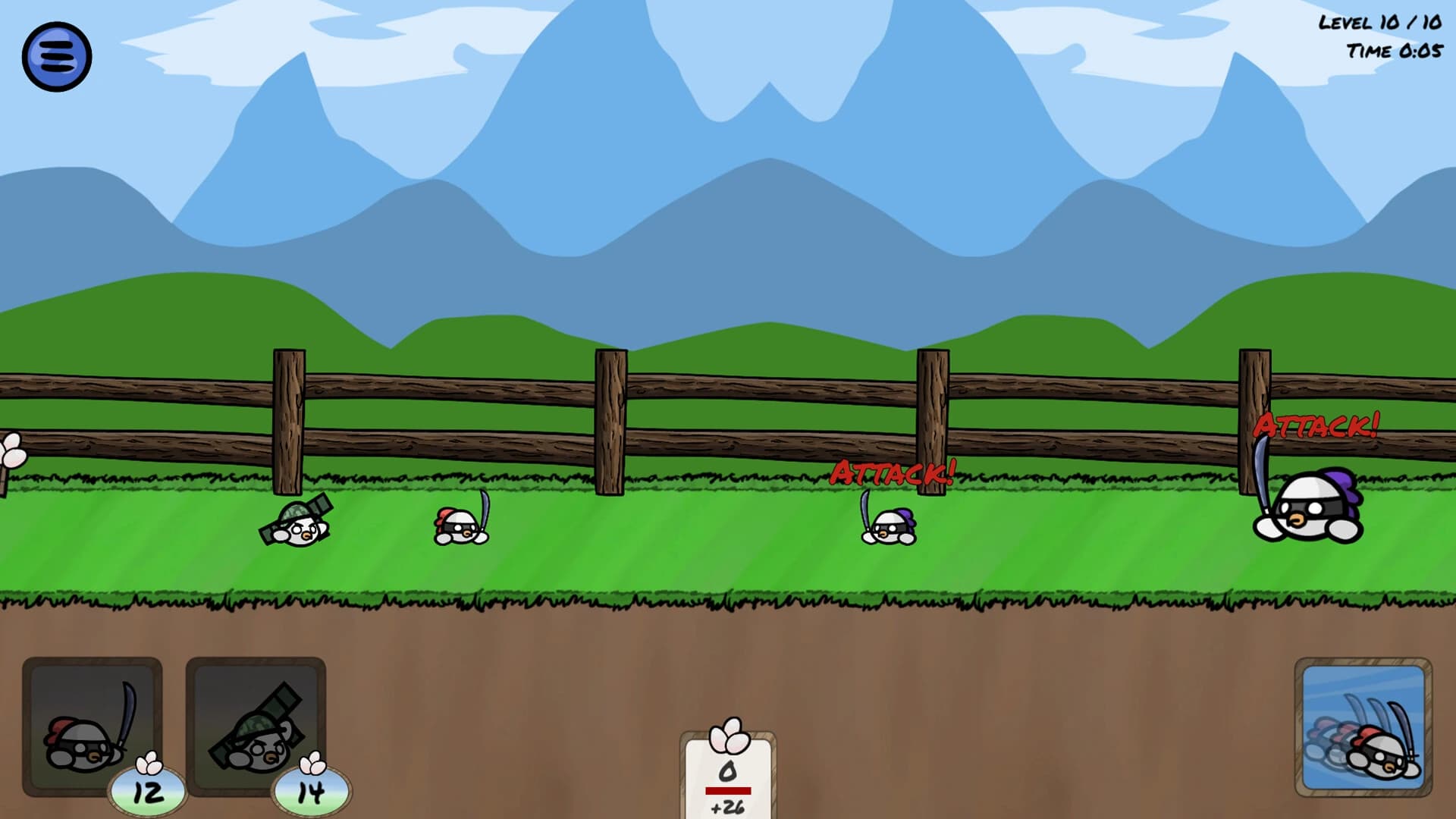 Hungry Chicks: Battle Farm screenshot 6