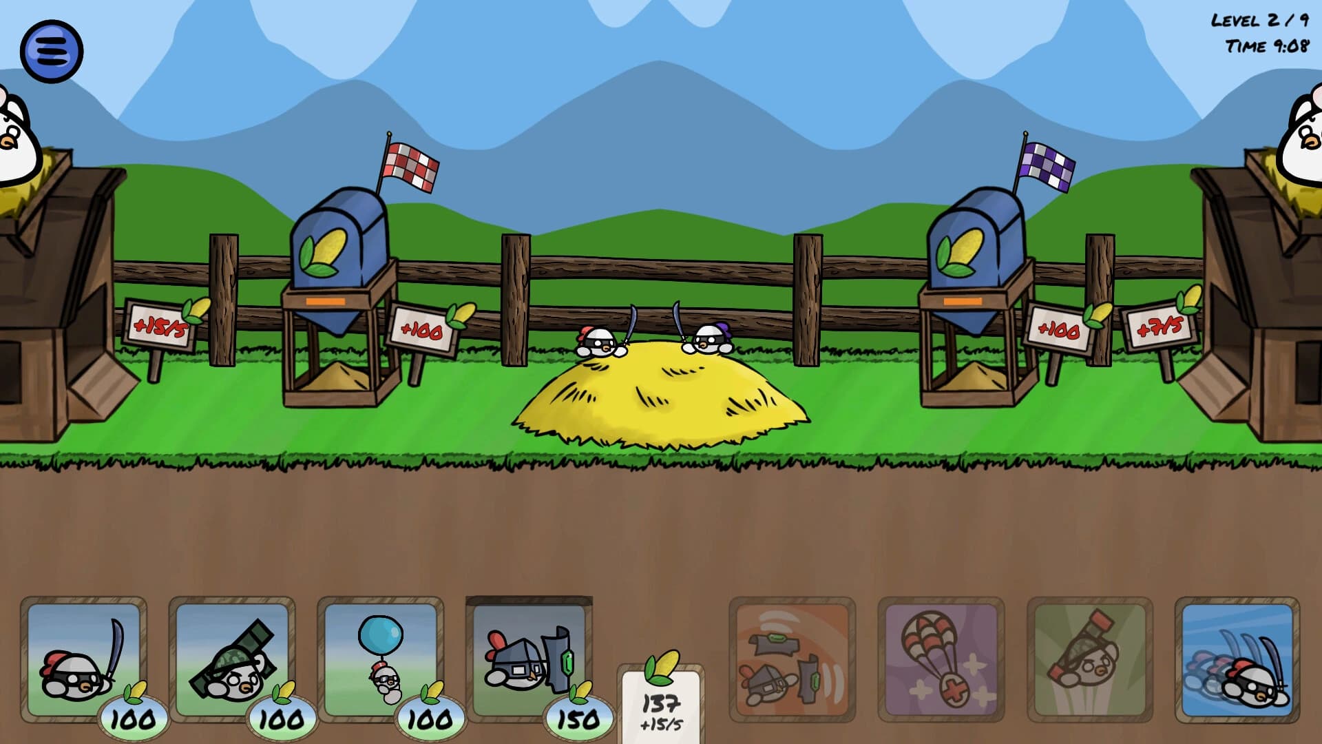 Hungry Chicks: Battle Farm screenshot 3