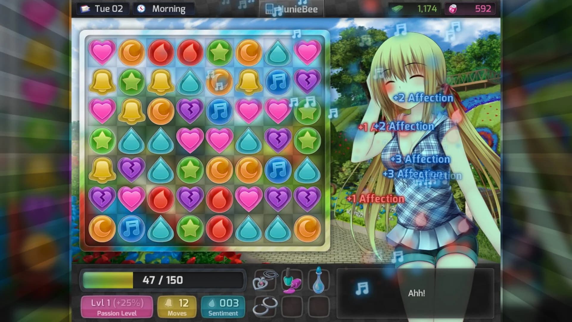 HuniePop screenshot 2