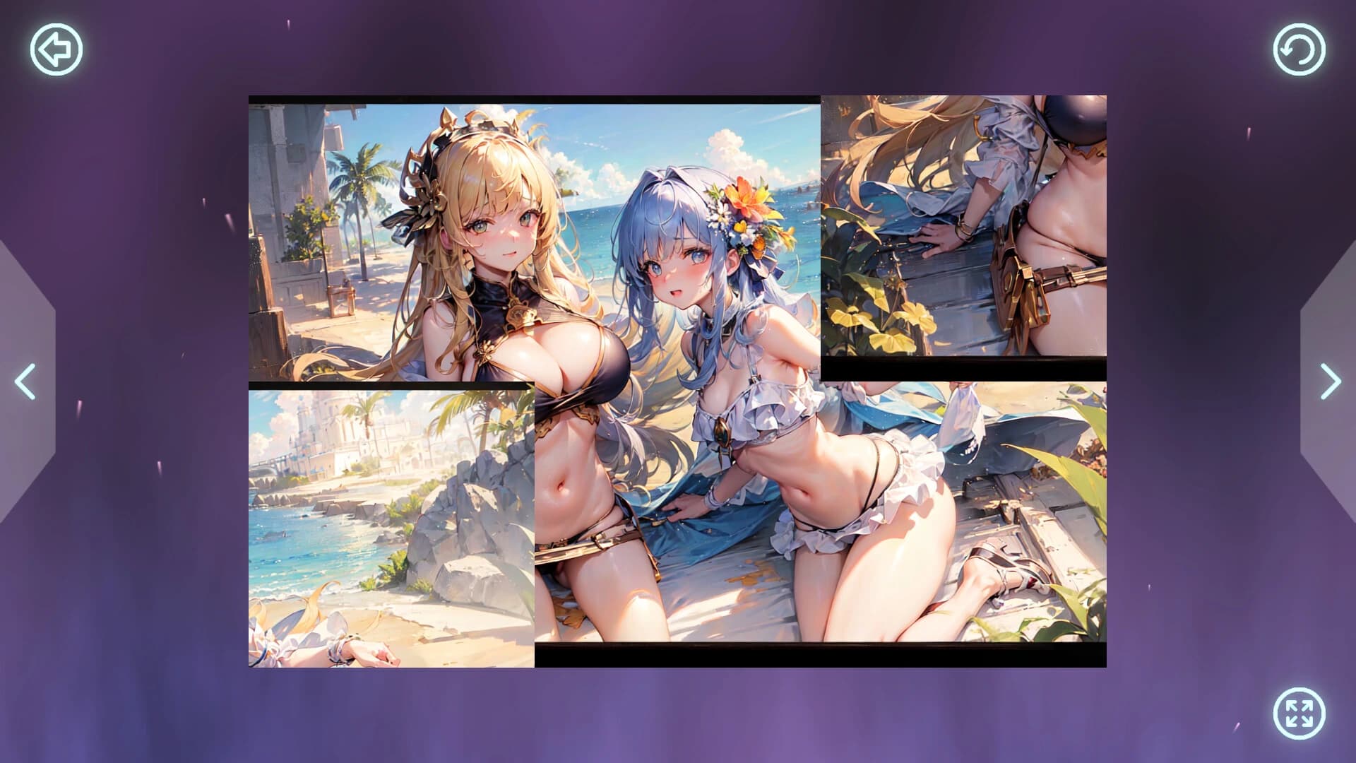 Hyper Hentai Bikini Party screenshot 2