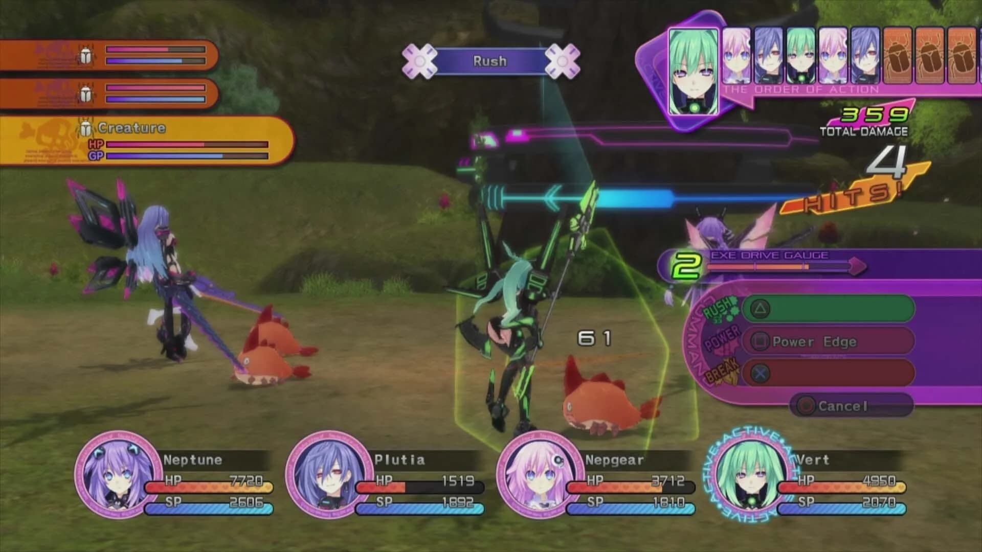 Hyperdimension Neptunia Victory screenshot 5