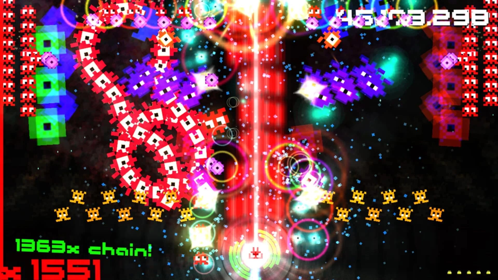 Hyperspace Invaders II: Pixel Edition screenshot 2