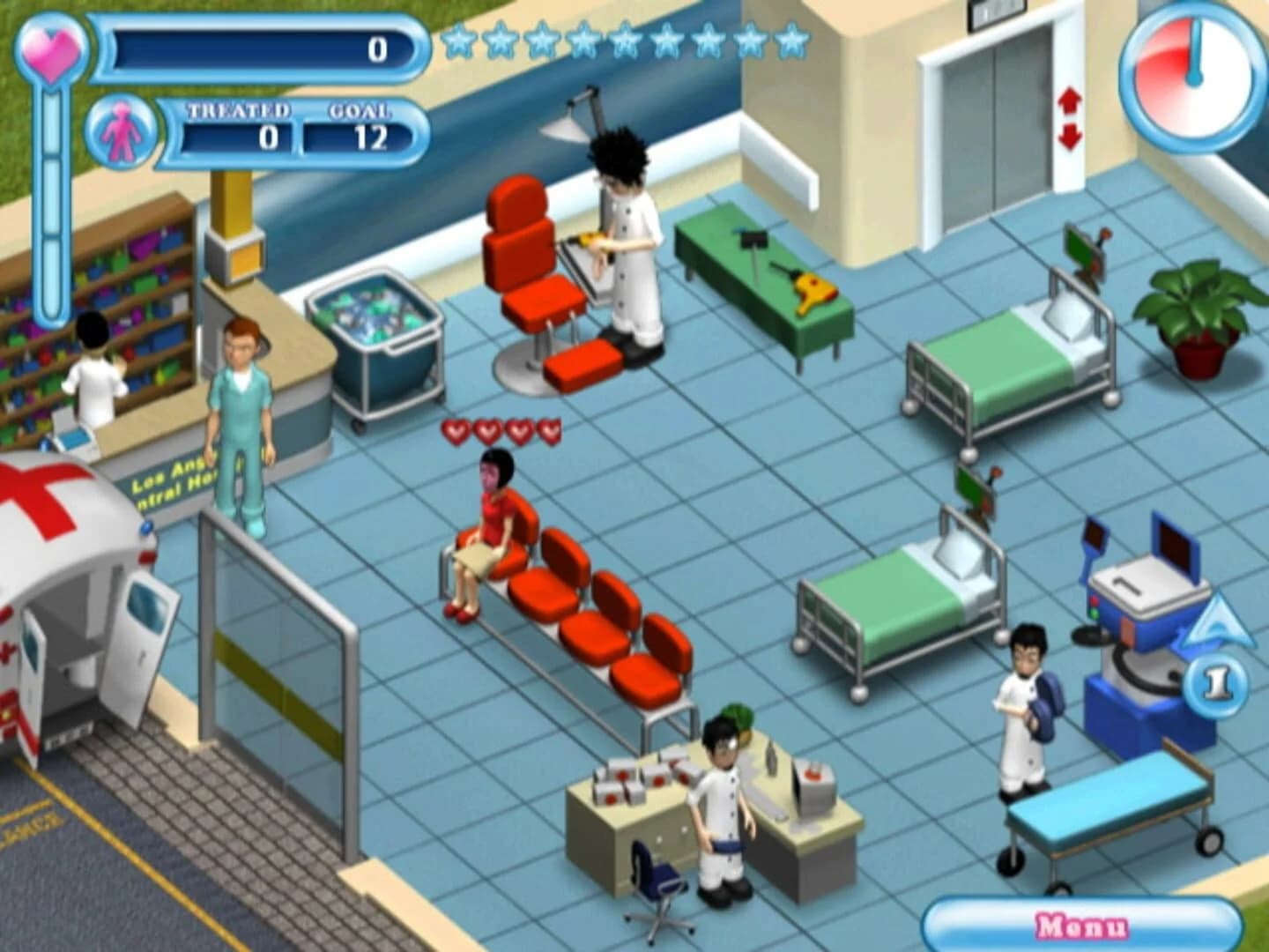 Hysteria Hospital: Emergency Ward screenshot 1