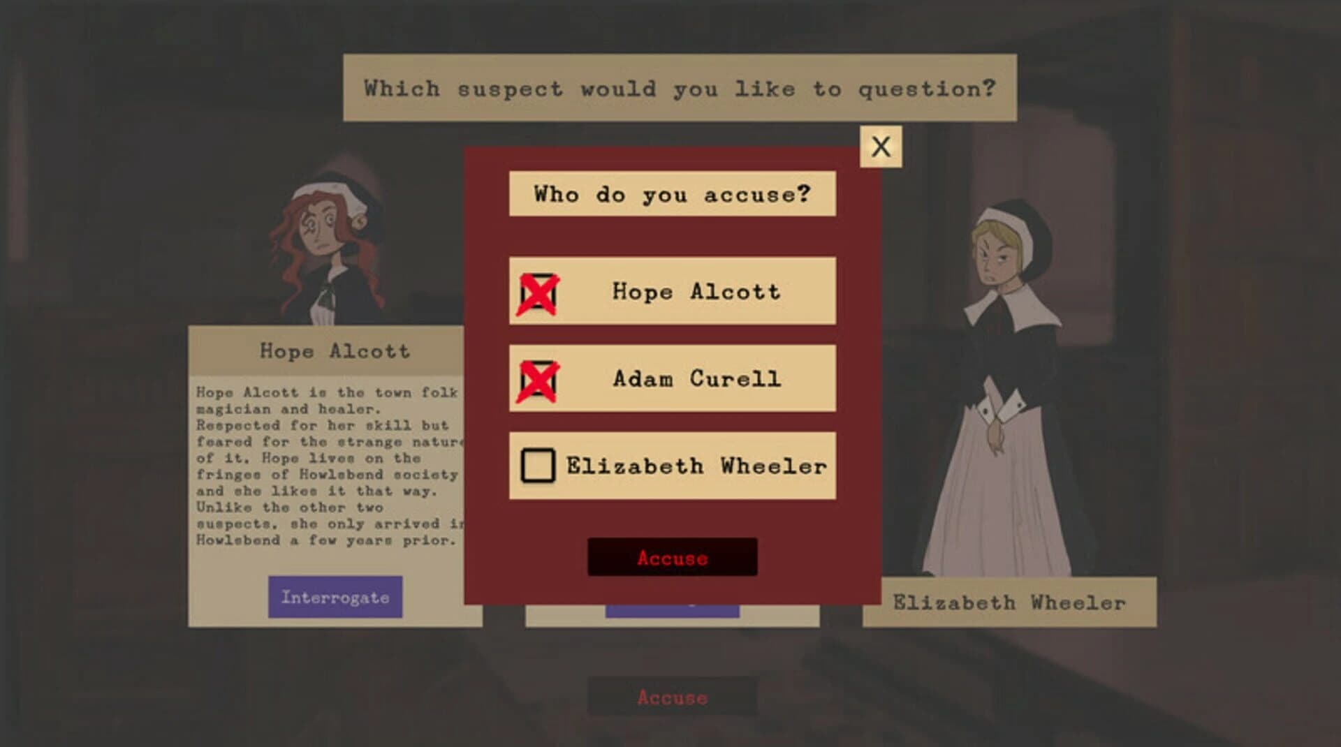 Hysteria in Howlsbend screenshot 5