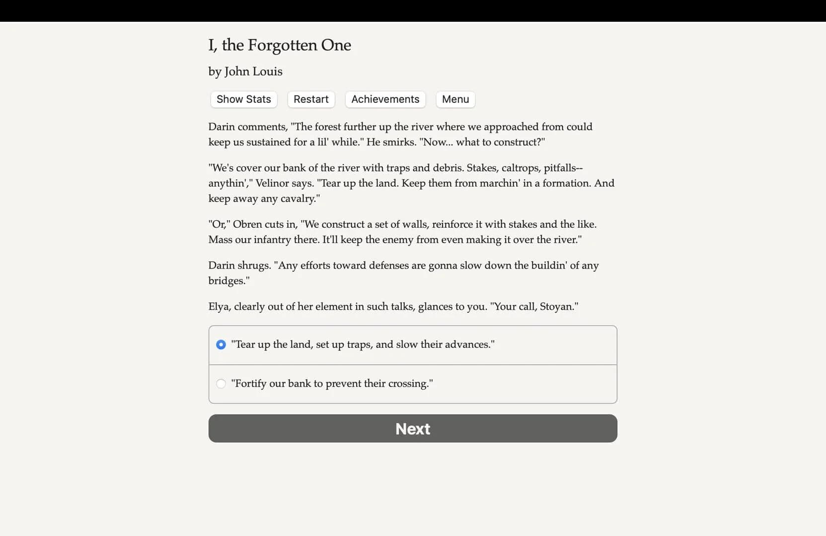 I, the Forgotten One screenshot 1
