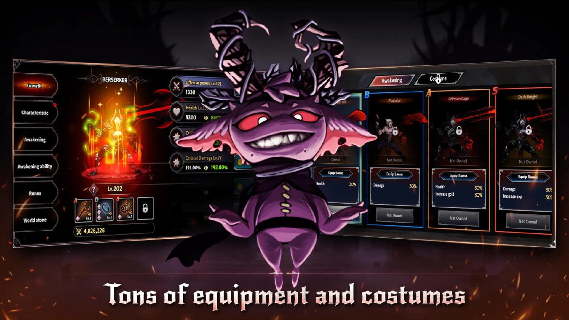 Idle Berserker: Action RPG screenshot 3
