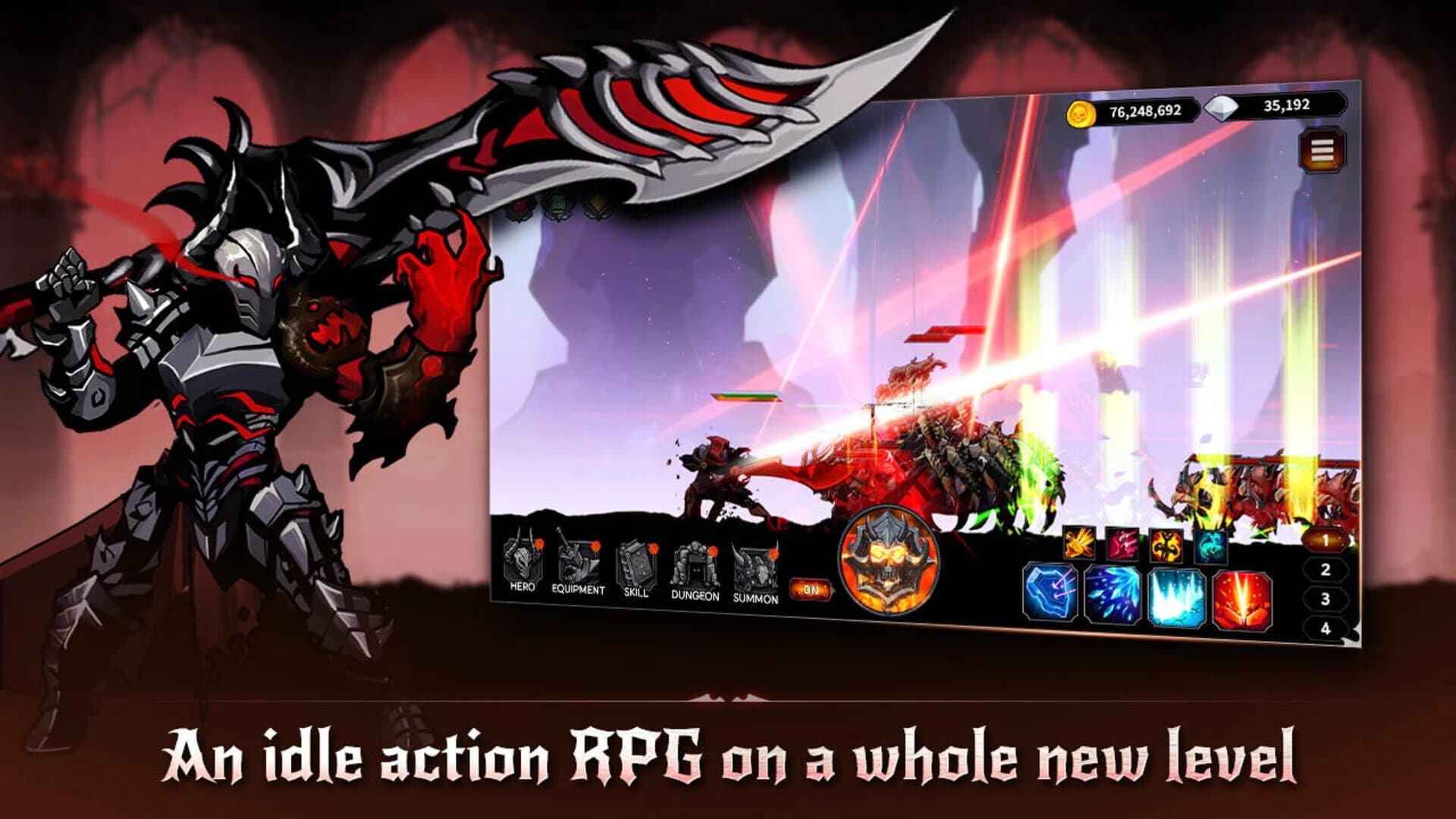Idle Berserker: Action RPG screenshot 1