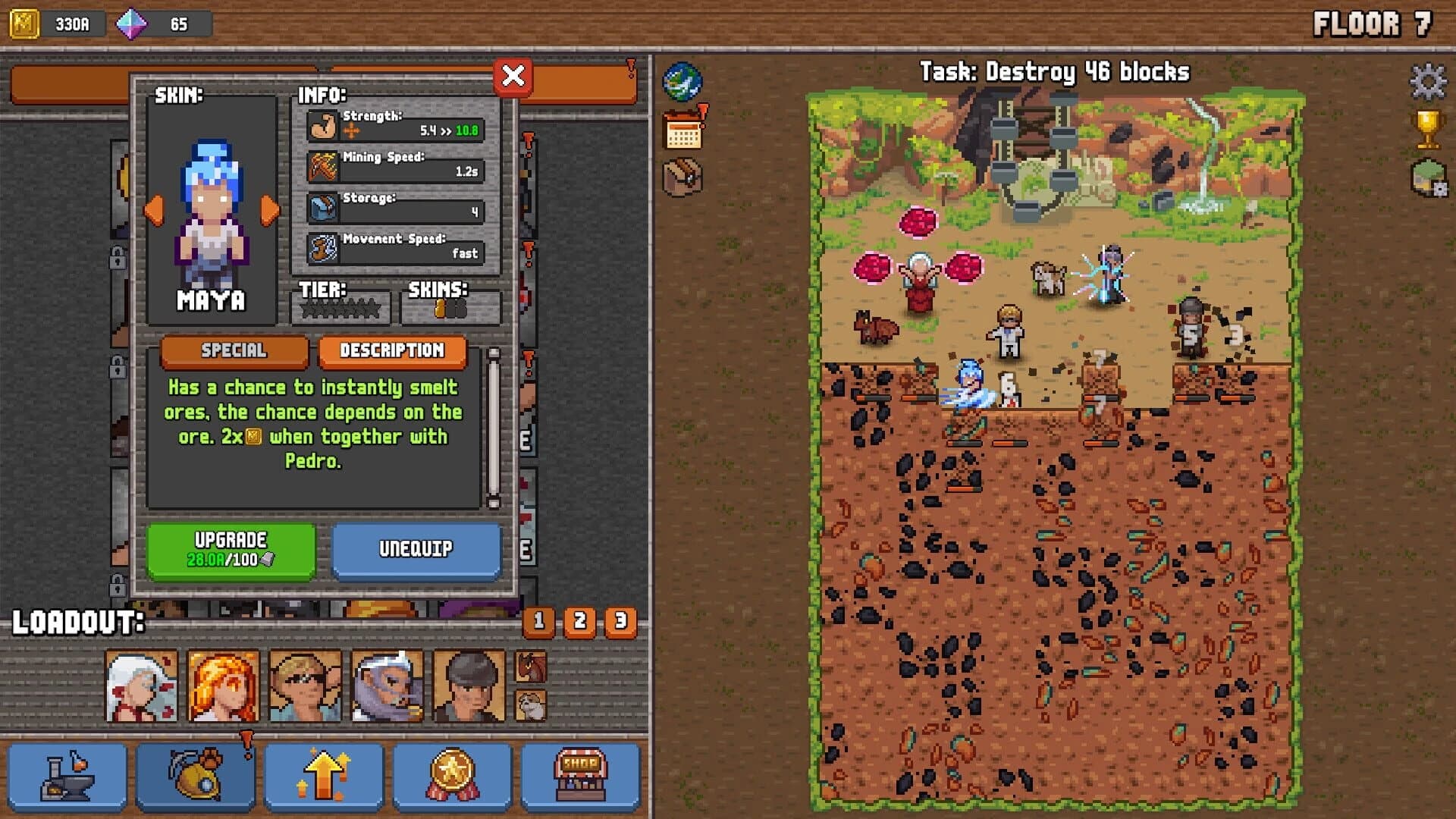 Idle Cave Miner 2 screenshot 1