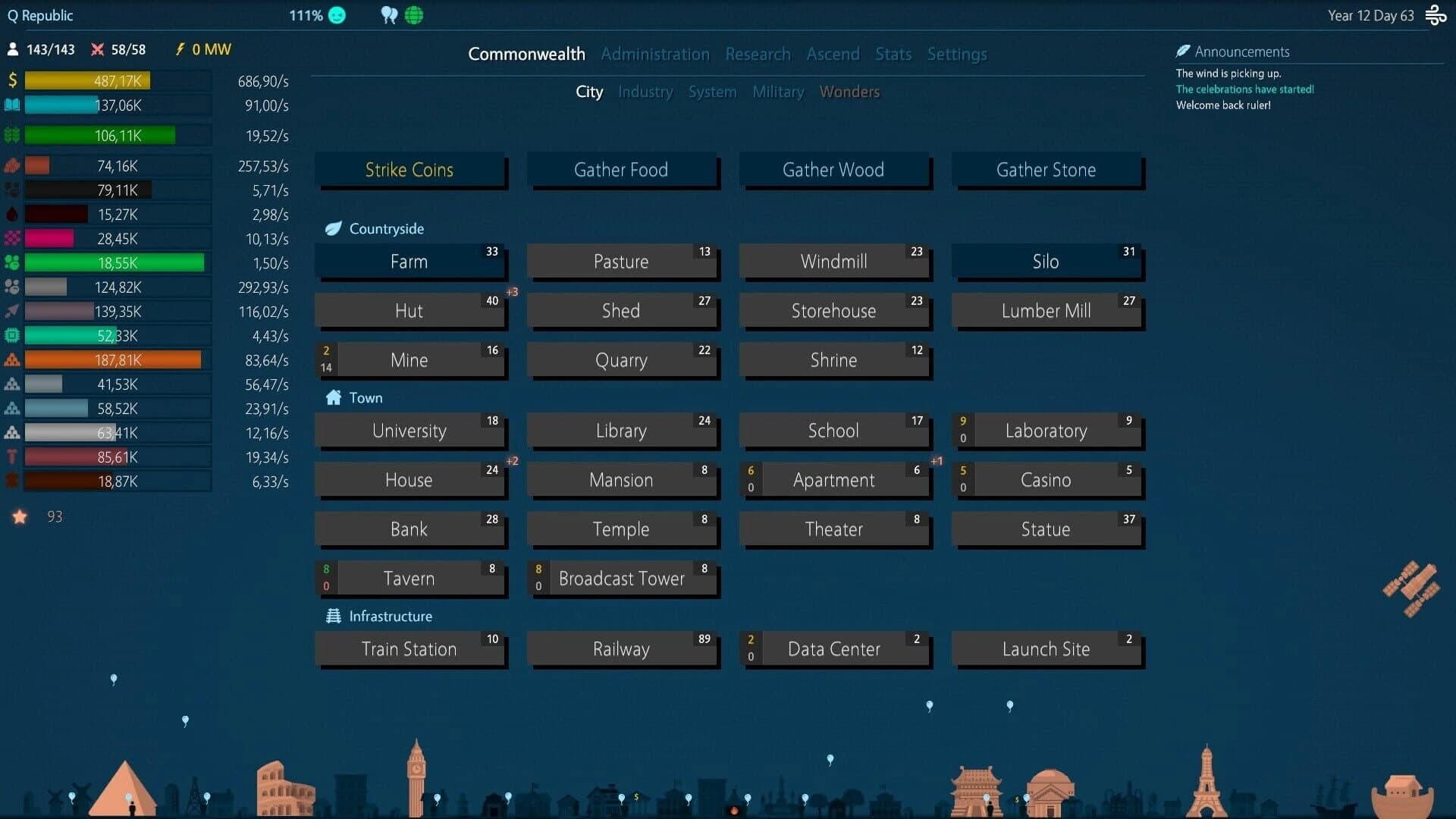 Idle Commonwealth screenshot 2
