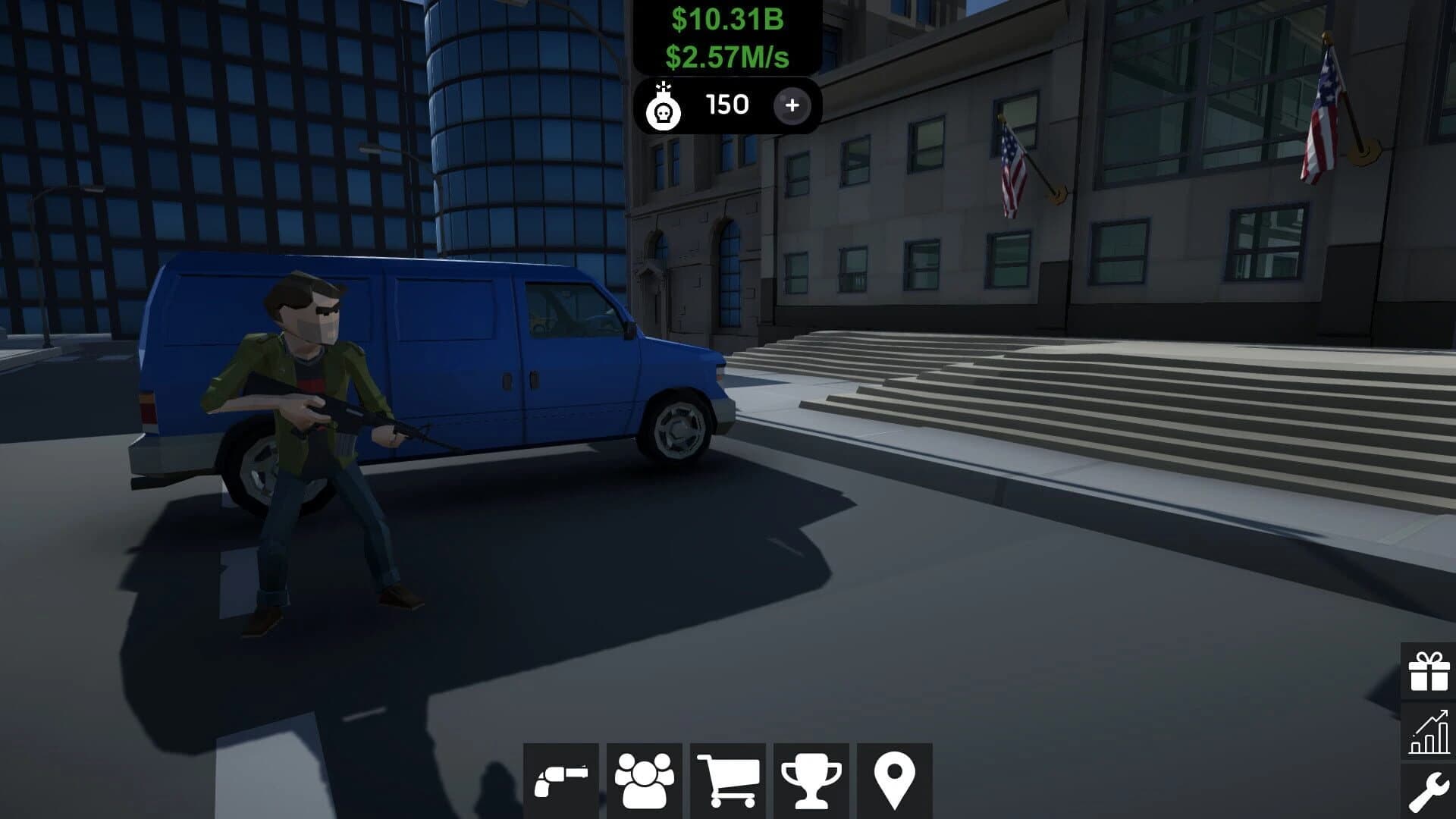 Idle Heist screenshot 1