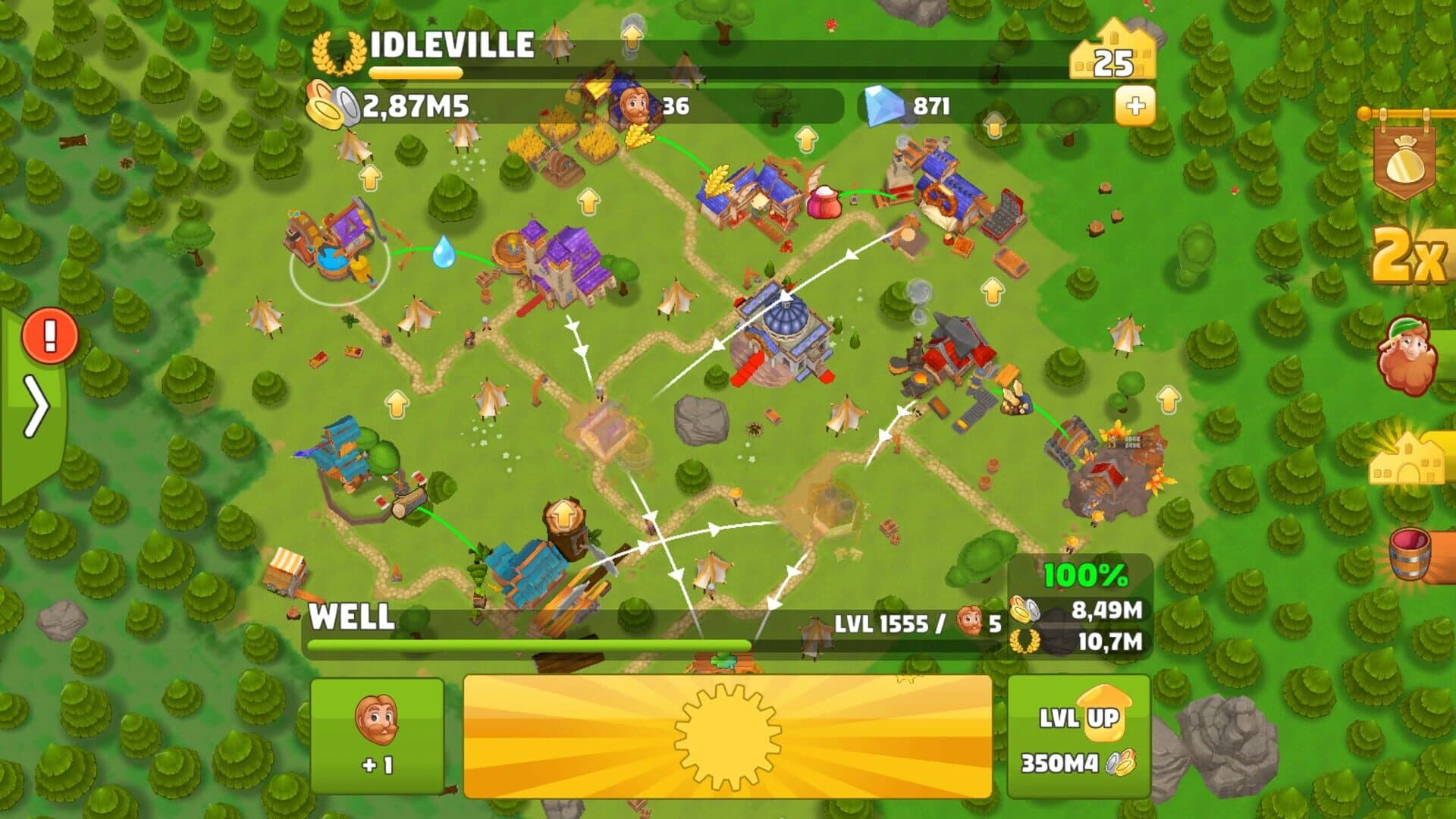 Idle Kingdom Builder screenshot 1