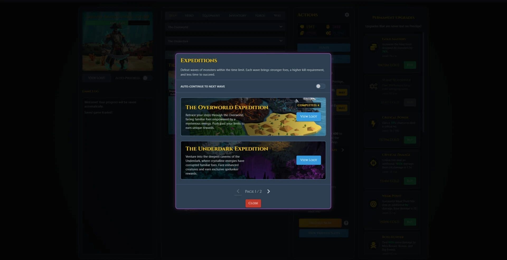 Idle looter screenshot 5
