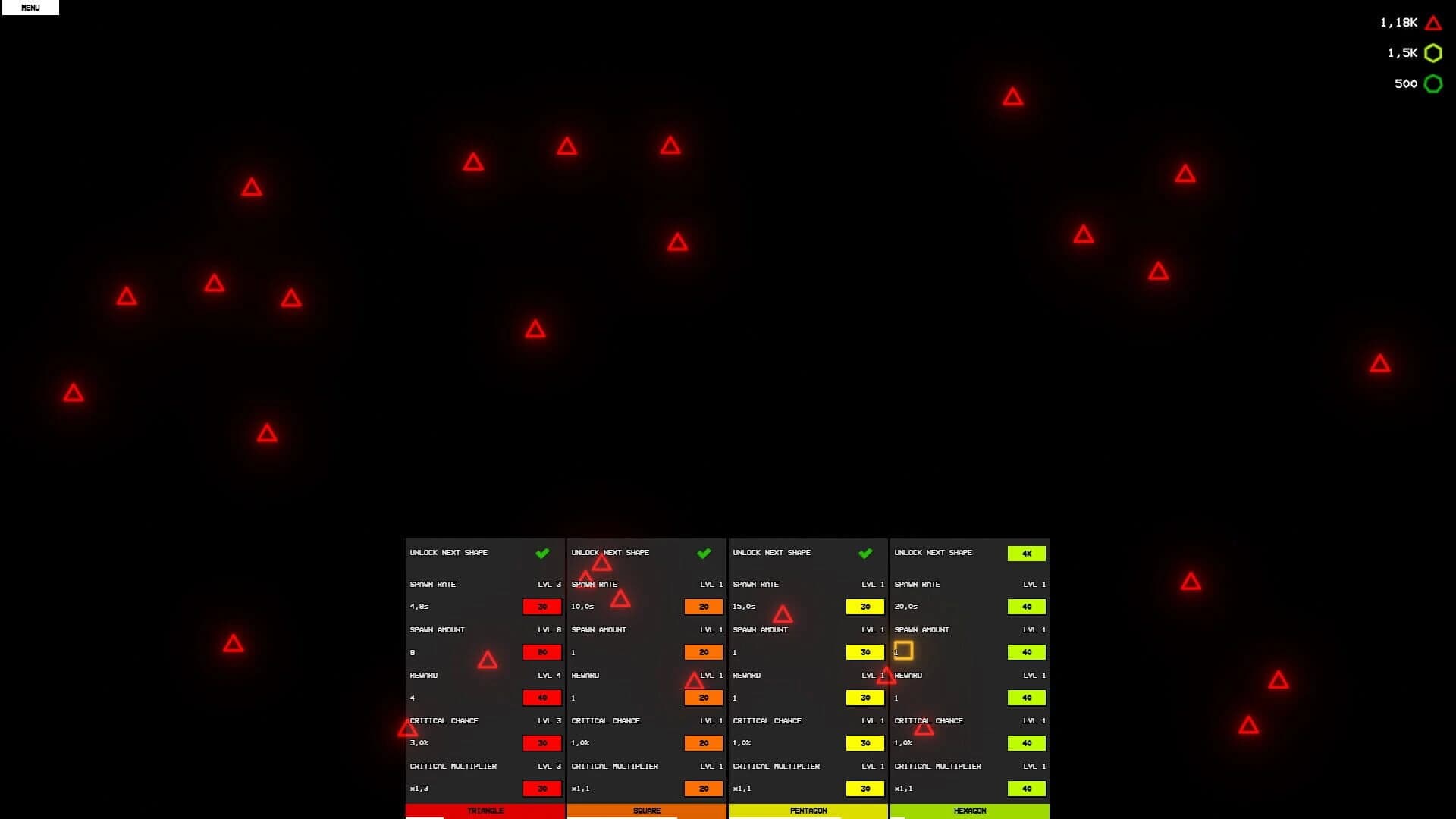 Idle Shapes screenshot 2