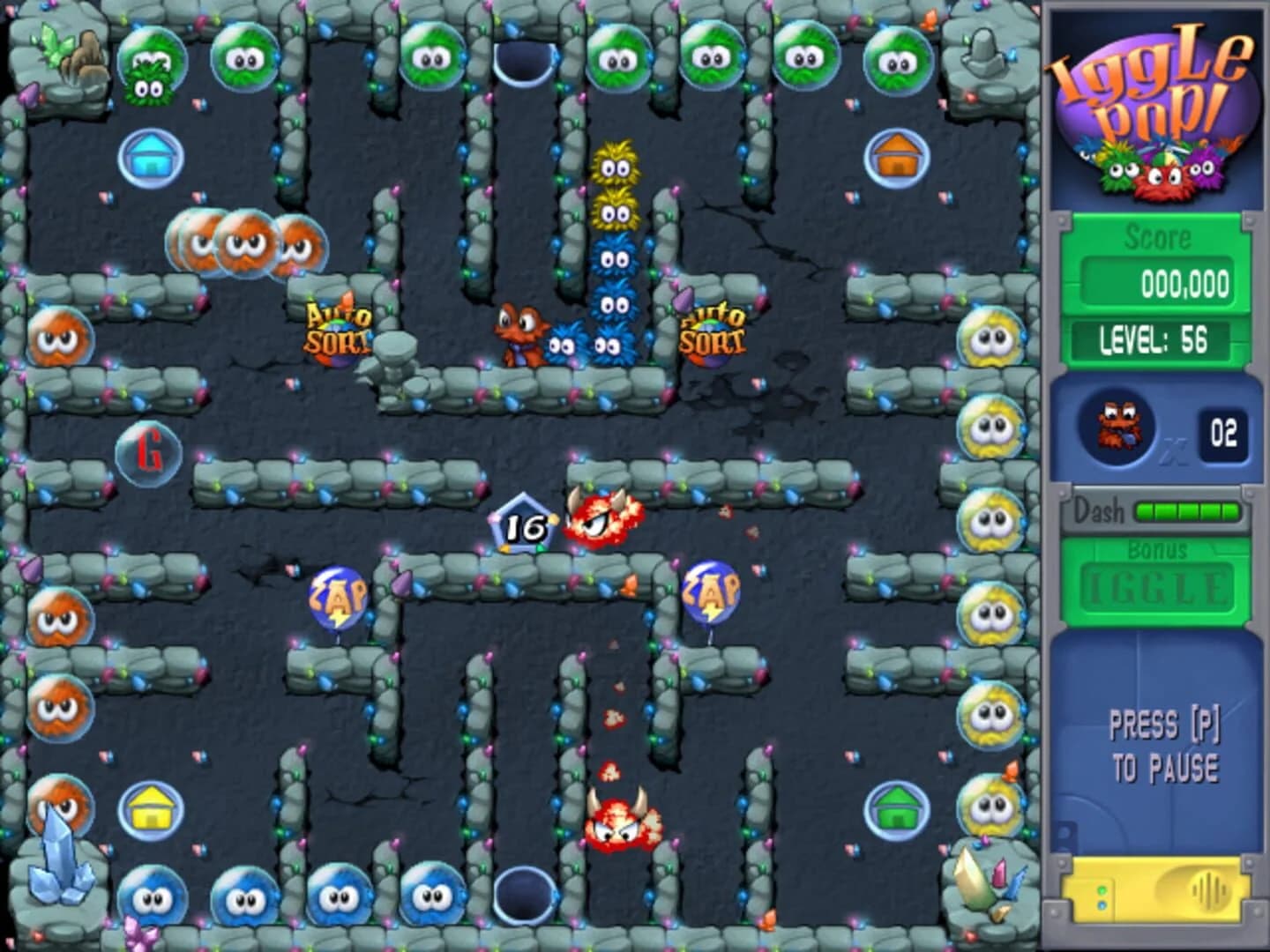 Iggle Pop! Deluxe screenshot 2