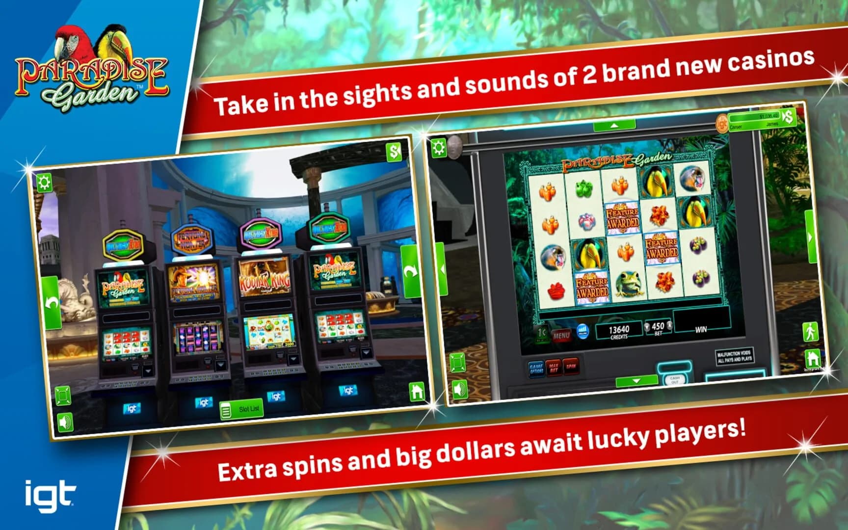IGT Slots Paradise Garden screenshot 3