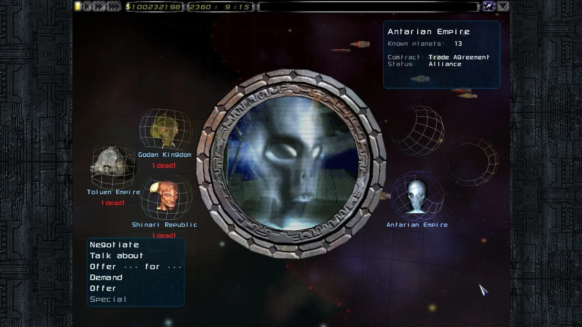 Imperium Galactica II: Alliances screenshot 1