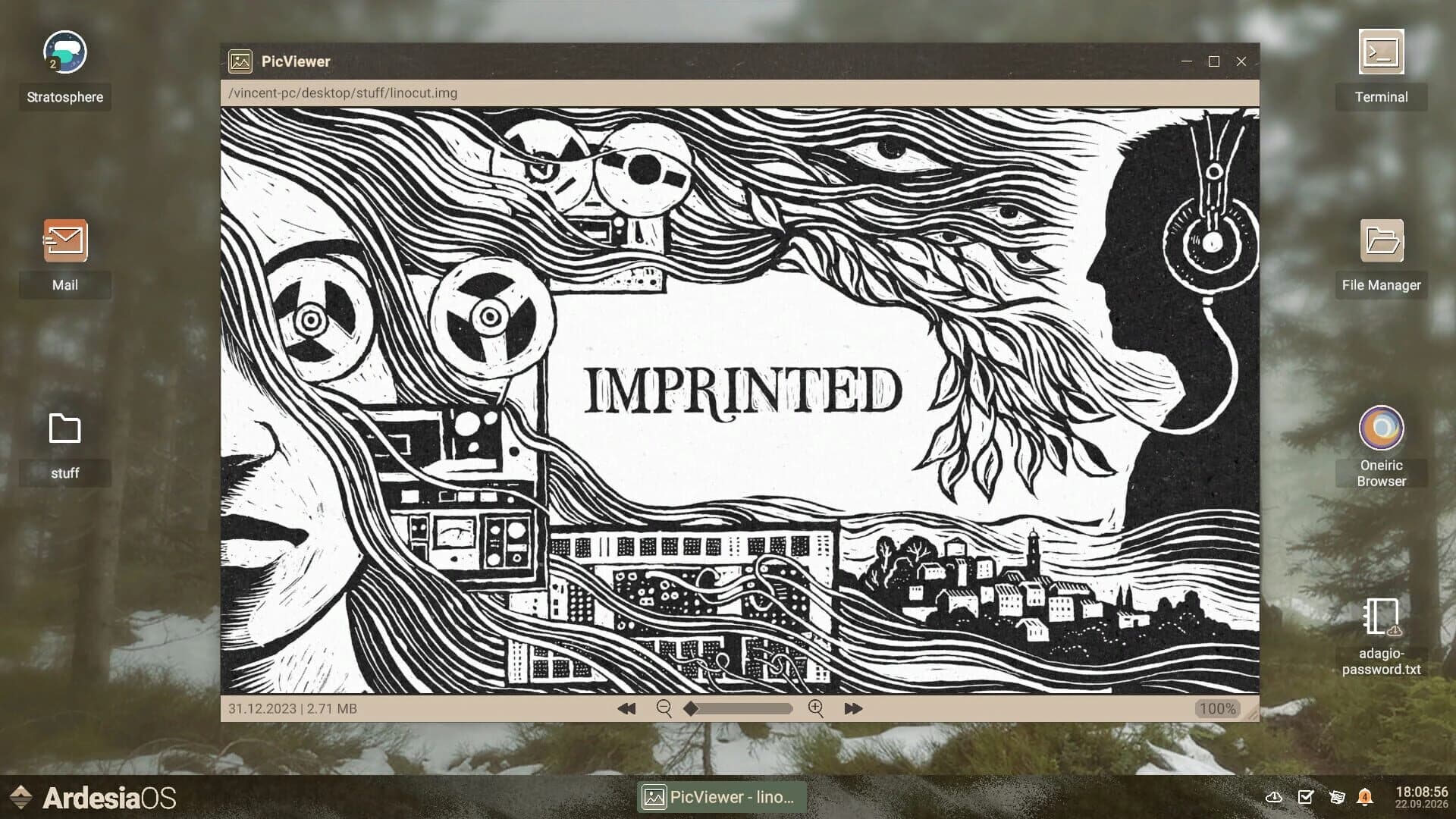 Imprinted screenshot 17