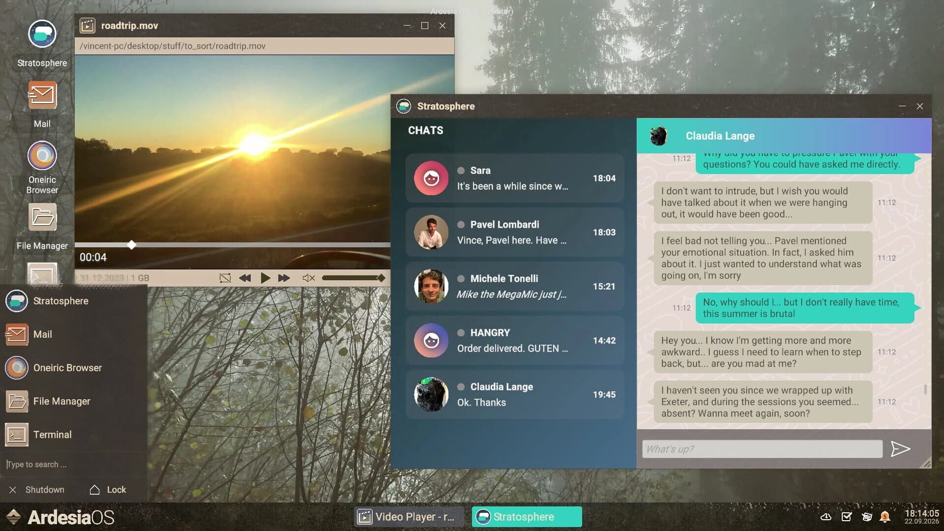 Imprinted screenshot 3