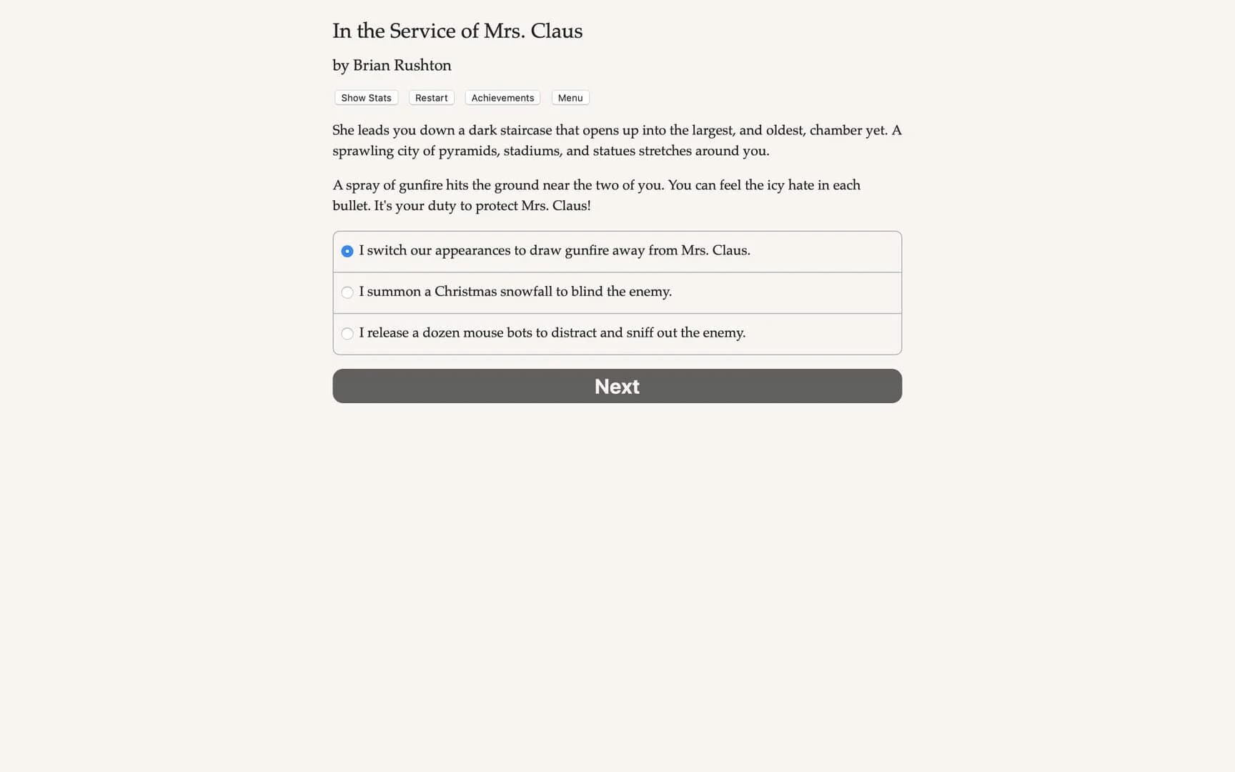 In the Service of Mrs. Claus screenshot 5