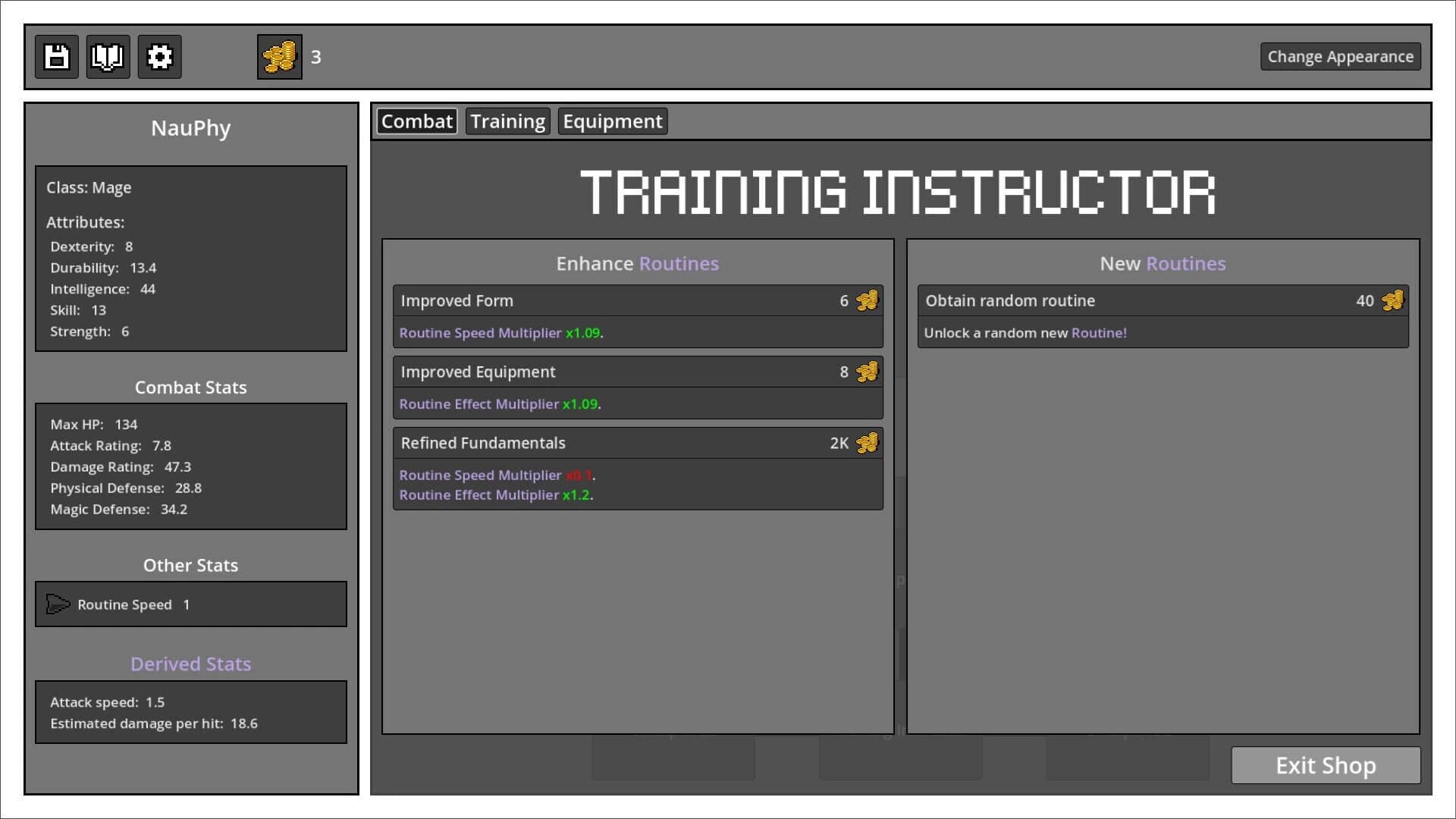 Incremental Dungeon screenshot 1